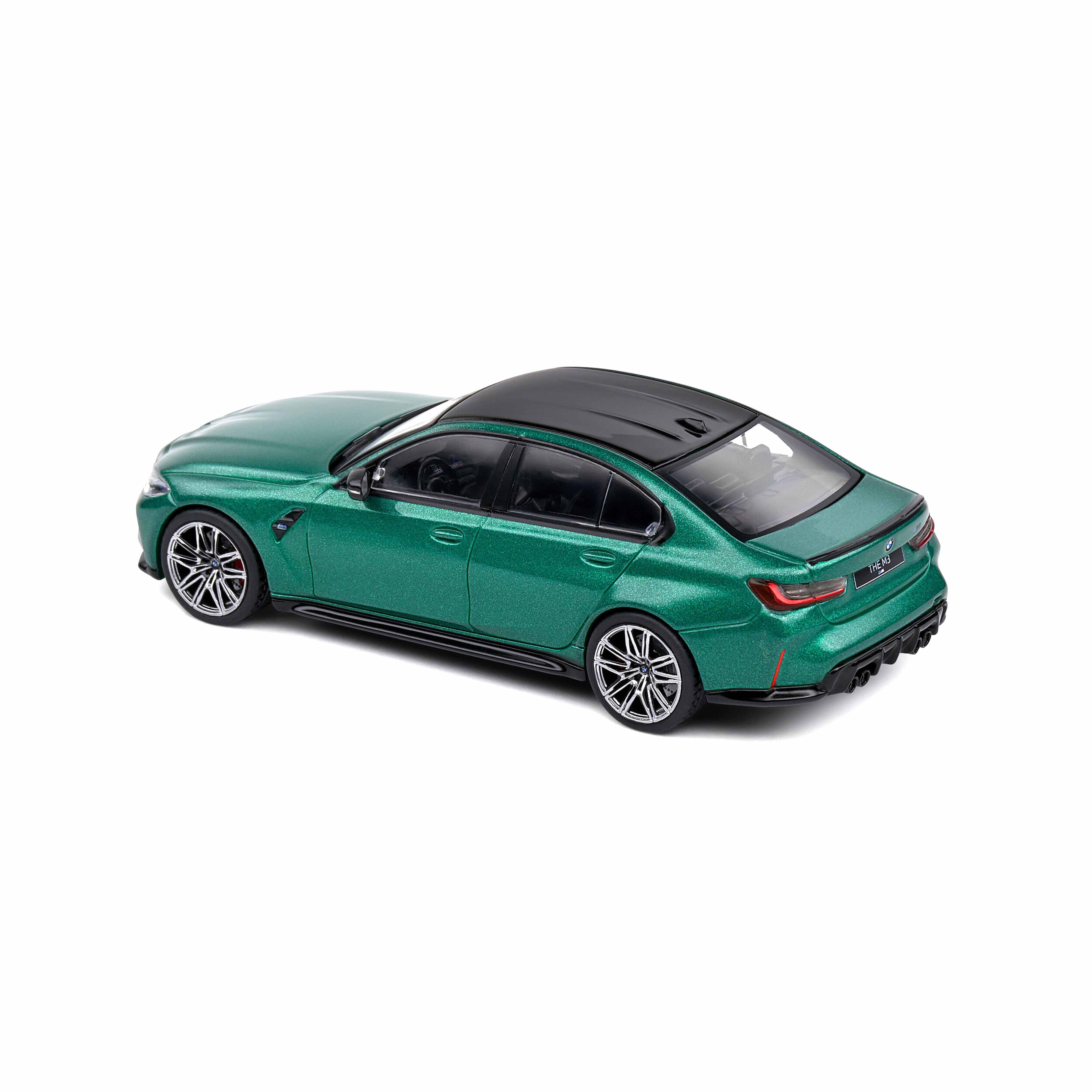 BMW G80 M3 Île de Man Vert 2023 1/43 - Image 5