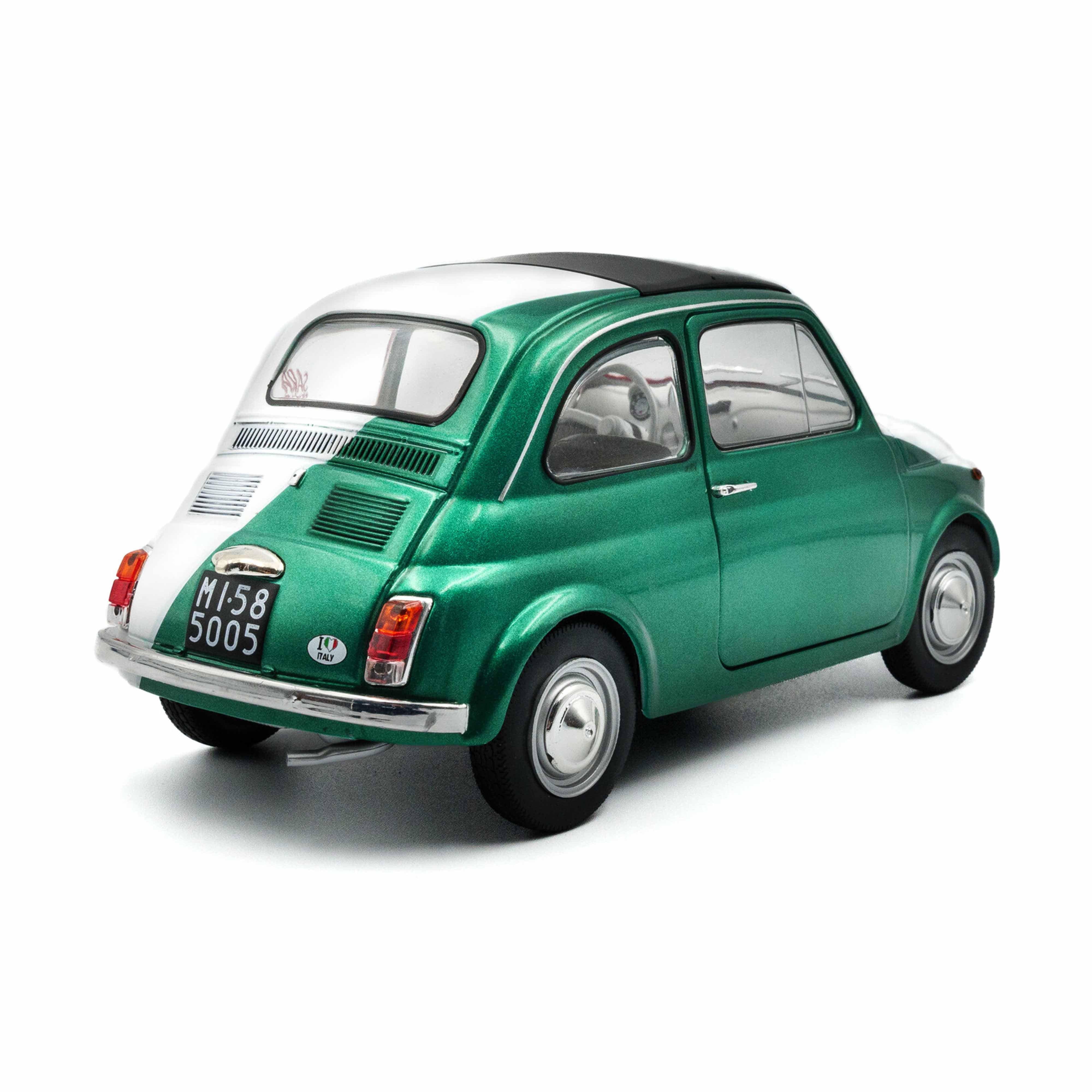 Fiat 500 Hommage à l'Italie Bicolore 1965 1/18 - Image 5