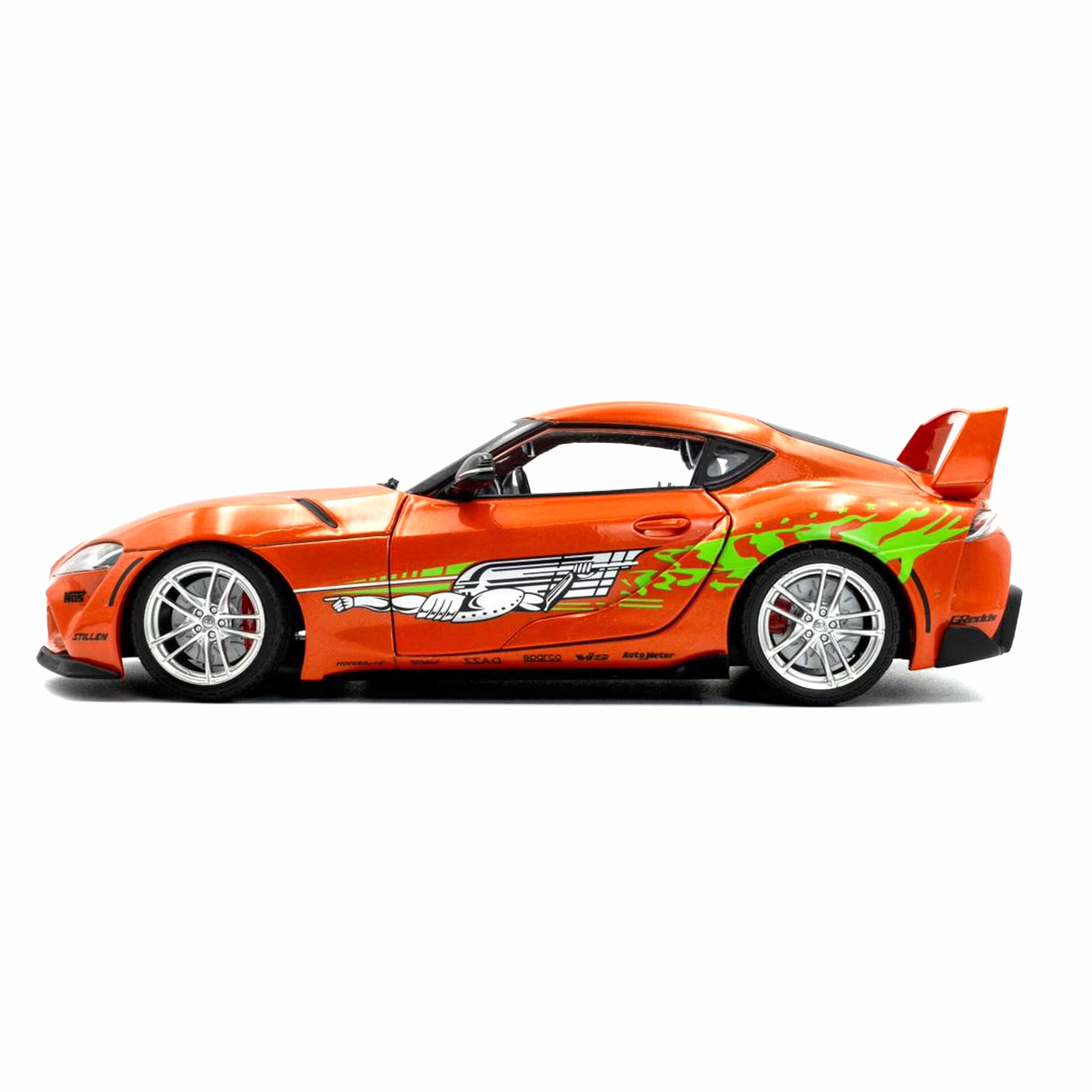 Toyota GR Supra Tribute Orange 2024 1/18 - Image 3