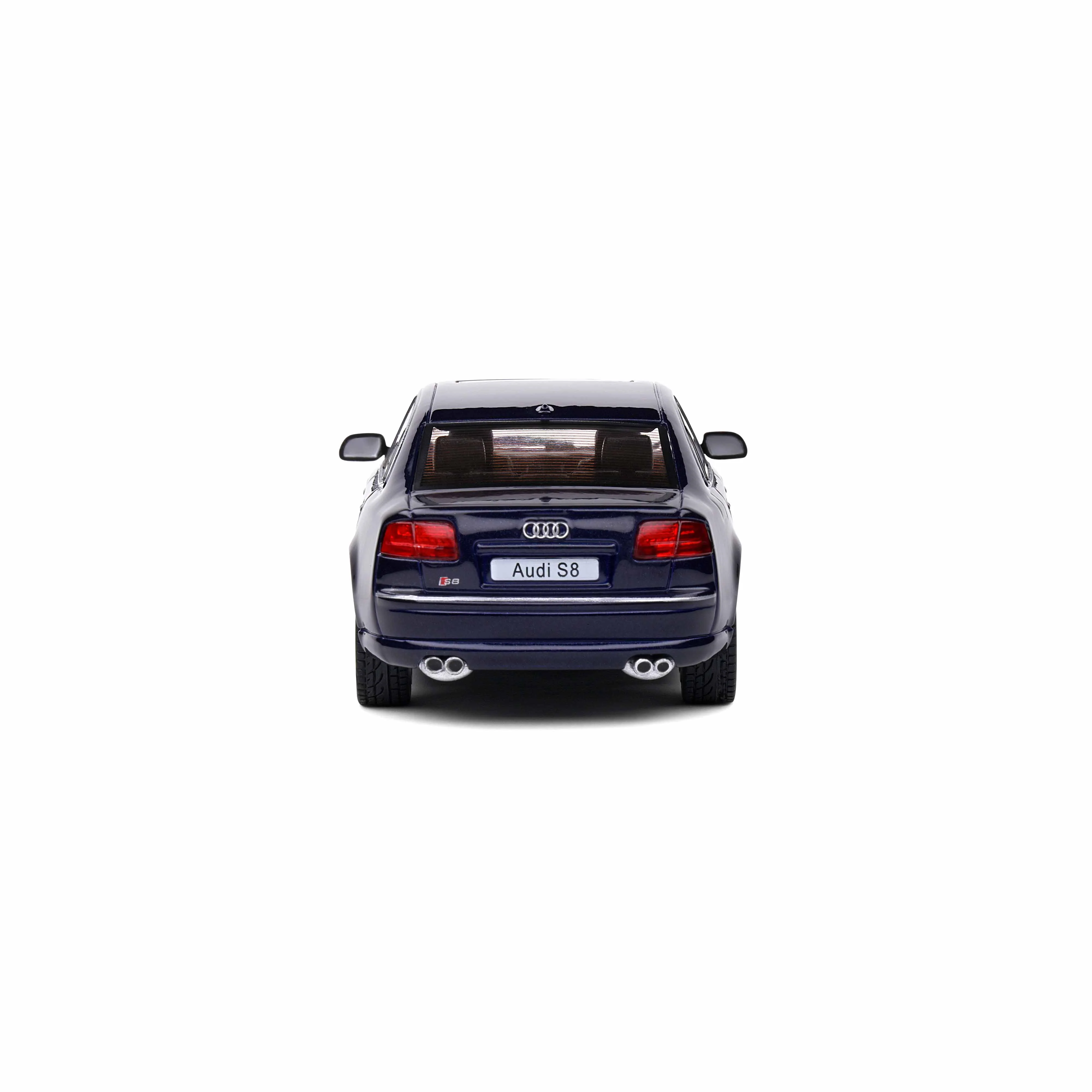 Audi D3 S8 Bleu Nuit Perle 2010 1/43 - Image 3