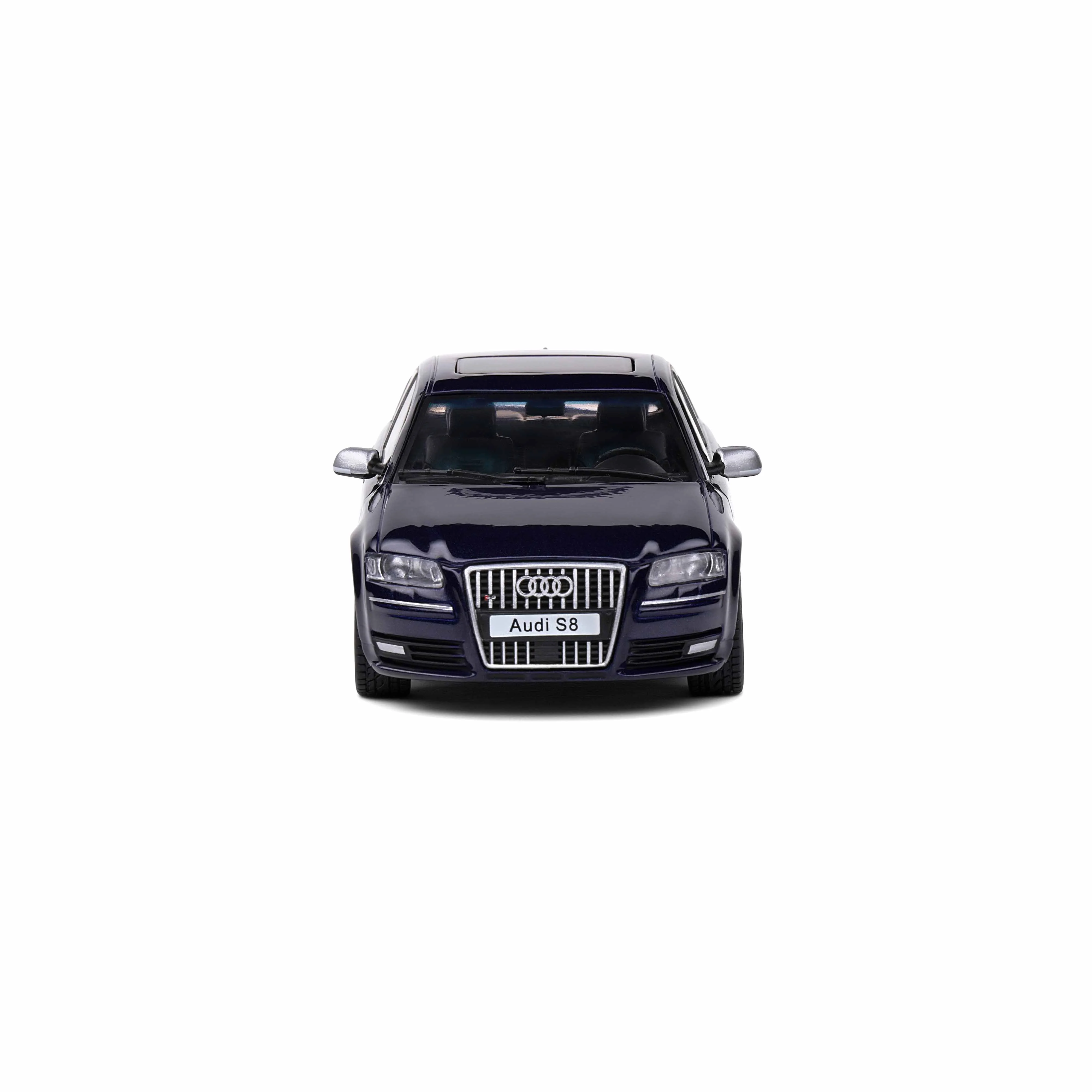 Audi D3 S8 Bleu Nuit Perle 2010 1/43 - Image 4