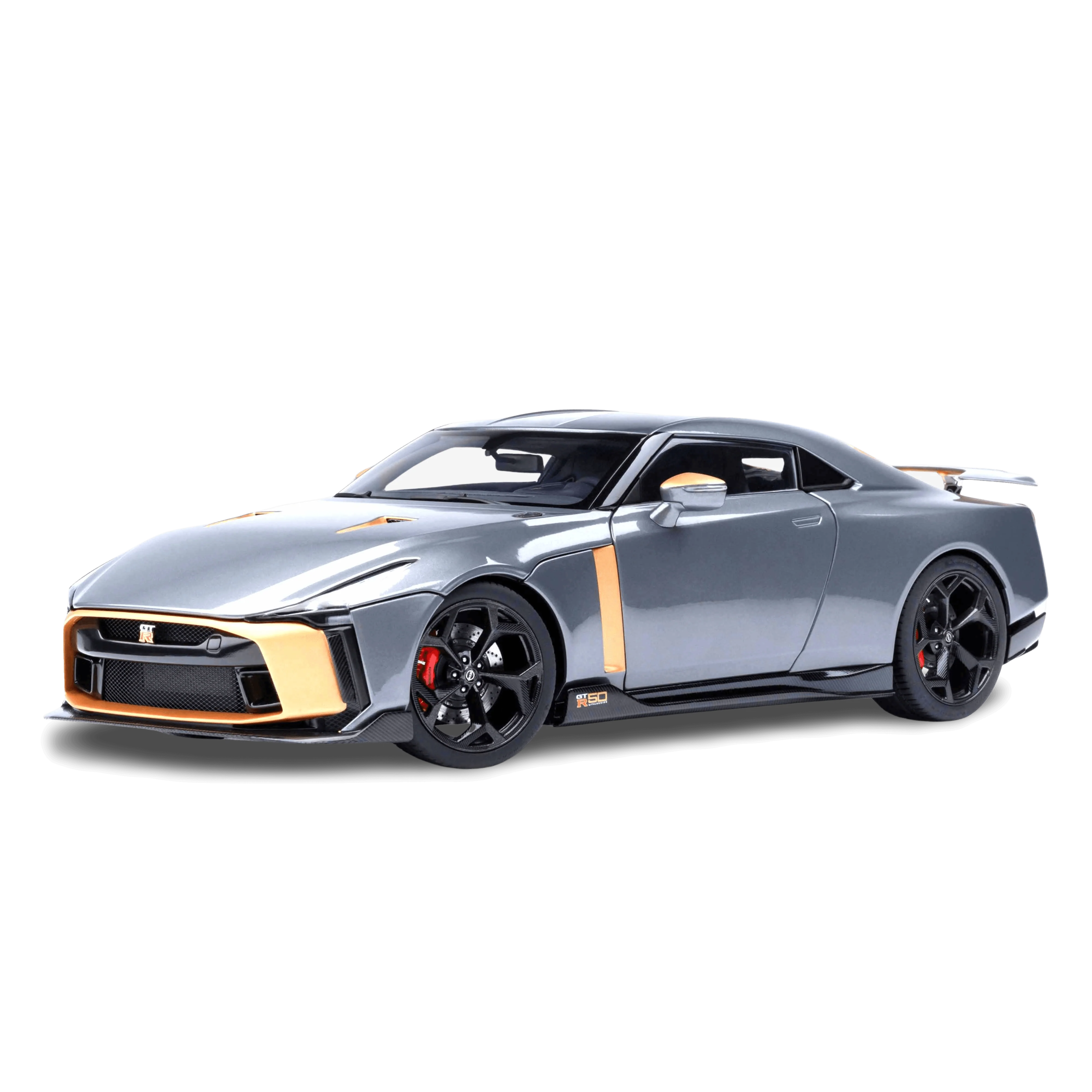 Nissan GT-R50 d'Italdesign Liquid Kinetic Argent/Sigma Or 1/18