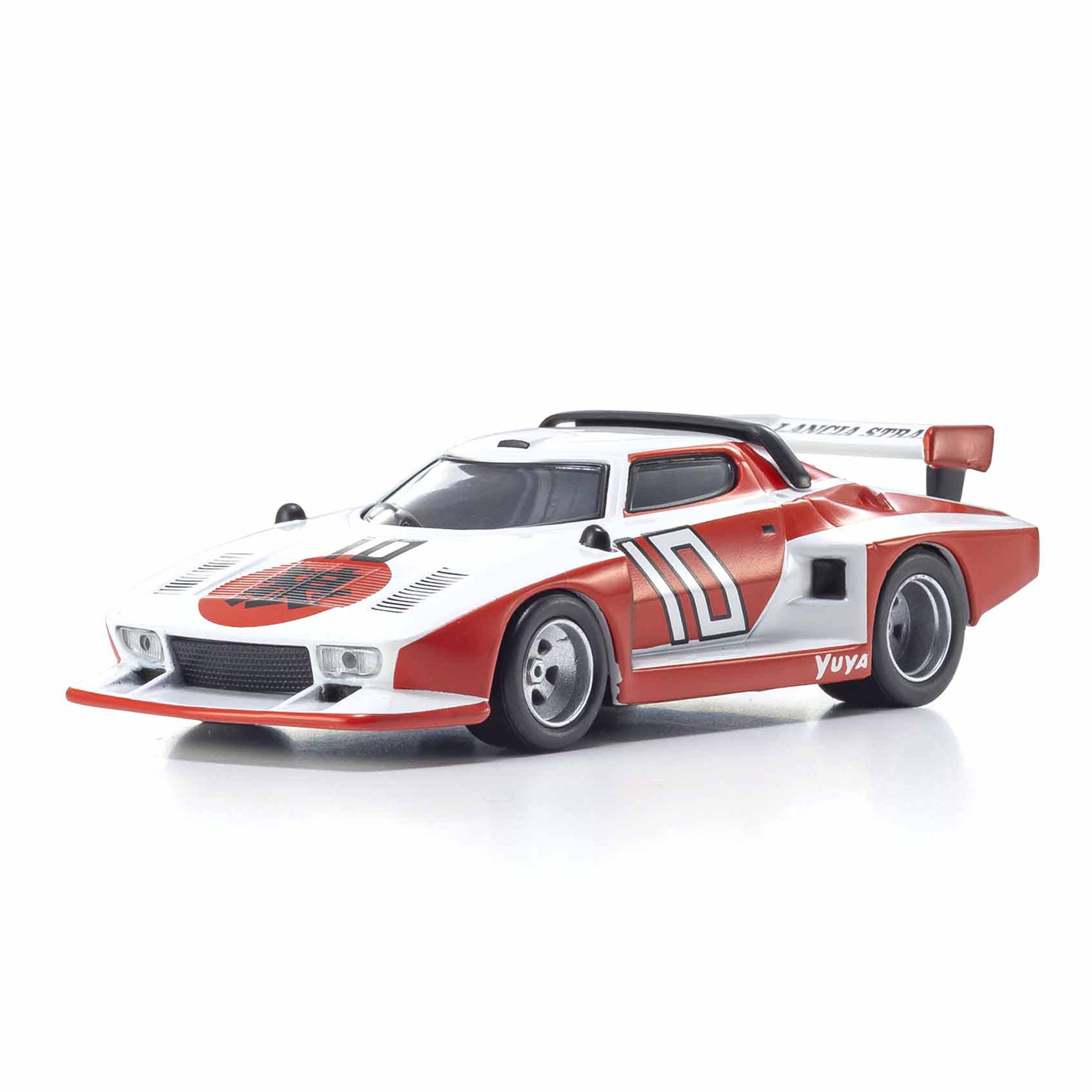 Lancia Stratos GR.5 Blanc et Rouge - Circuit Wolf 1/64