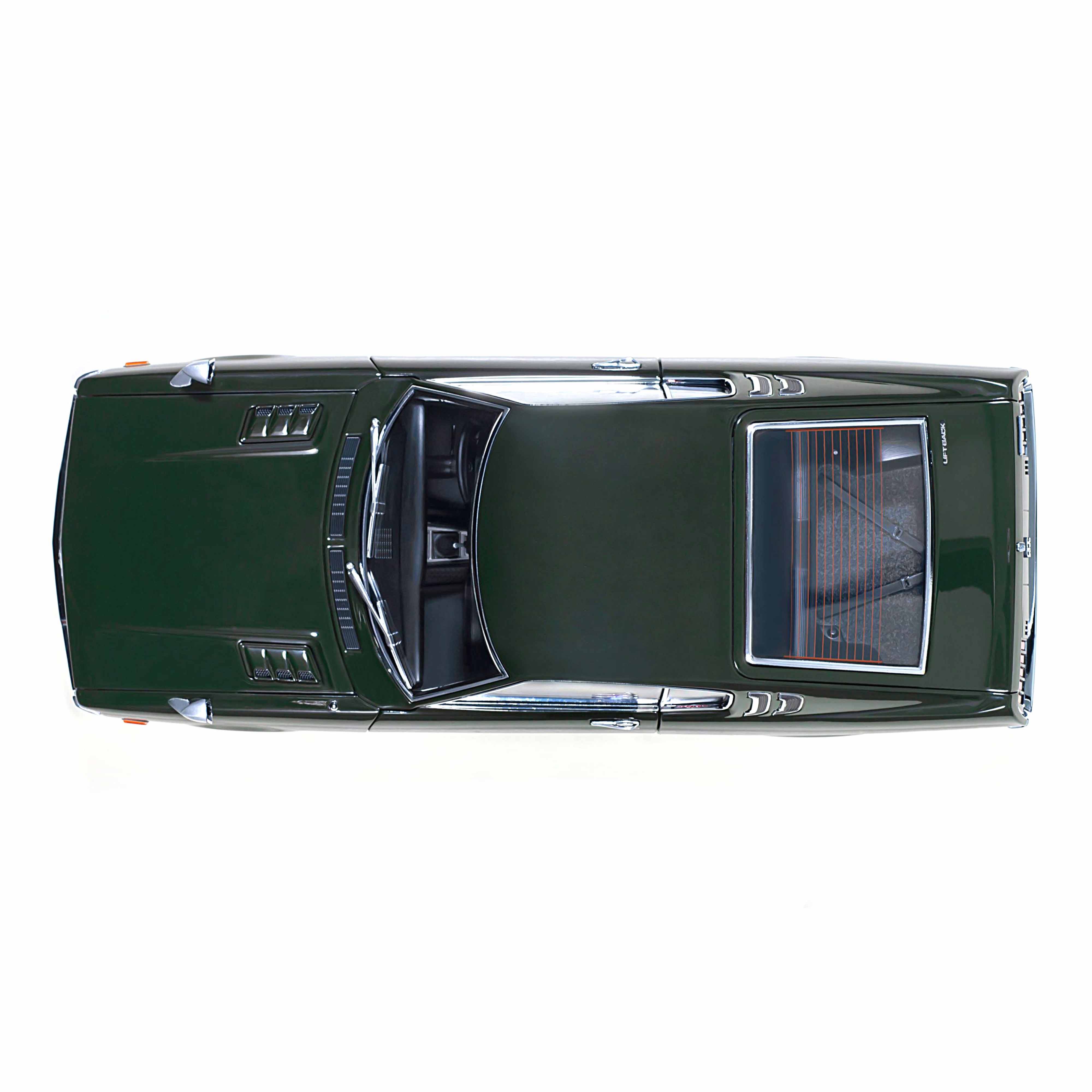 Toyota Celica Liftback 2000GT (RA25) 1973 Vert Mousse 1/18 - Image 6