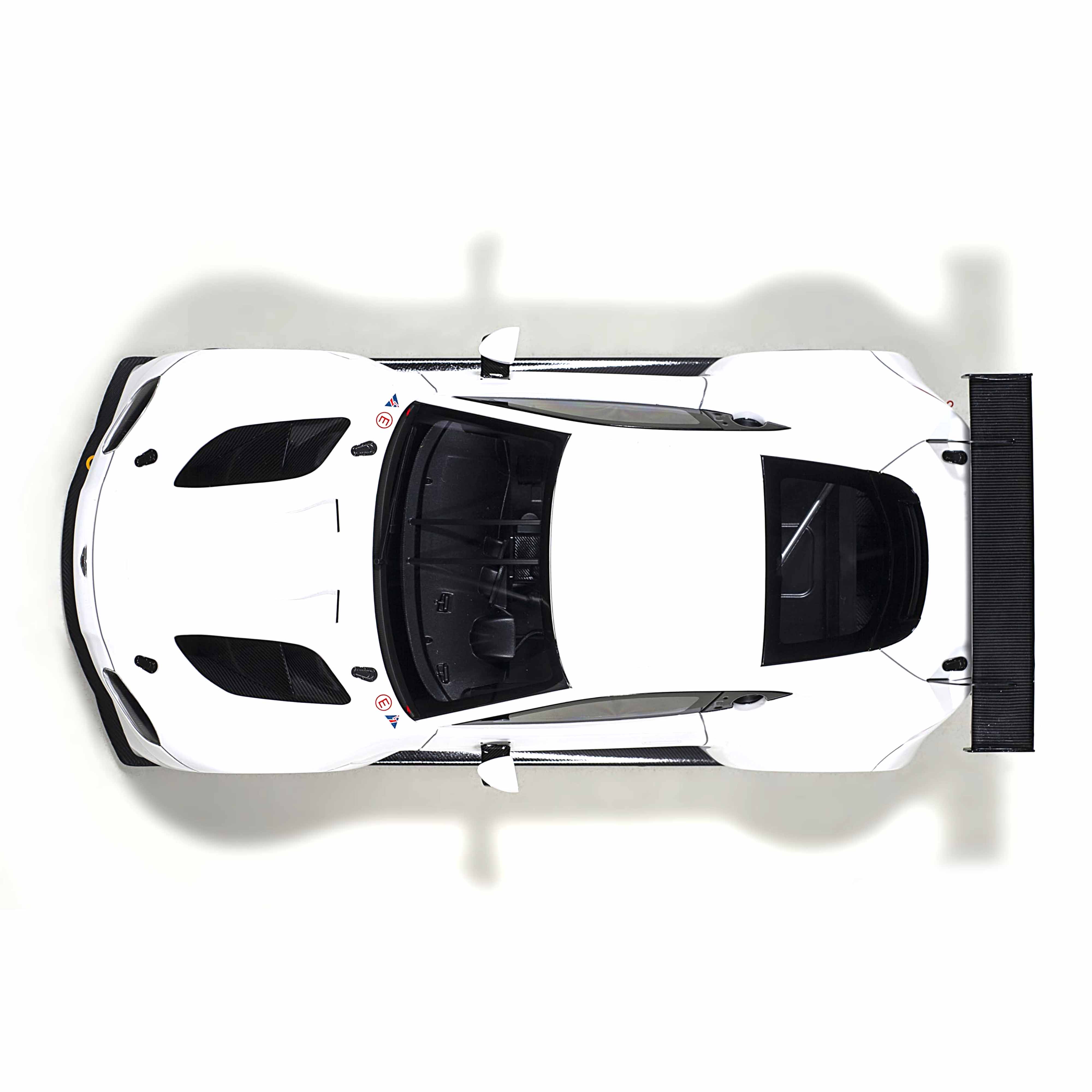 Aston Martin Vantage GTE Plain Body Version Blanc 1/18 - Image 6