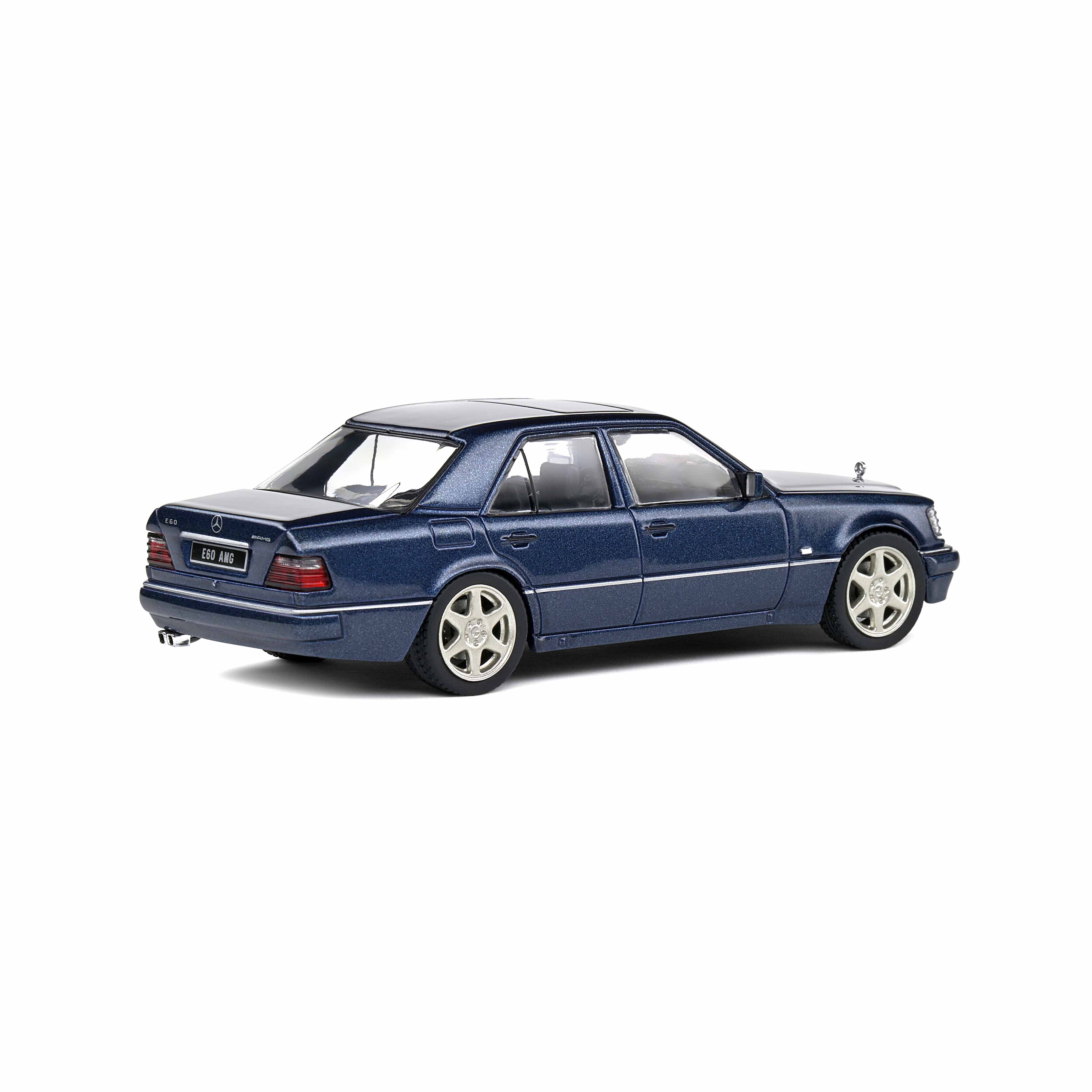 Mercedes-Benz W124 E60 AMG Bleu Nautique 1994 1/43 - Image 4