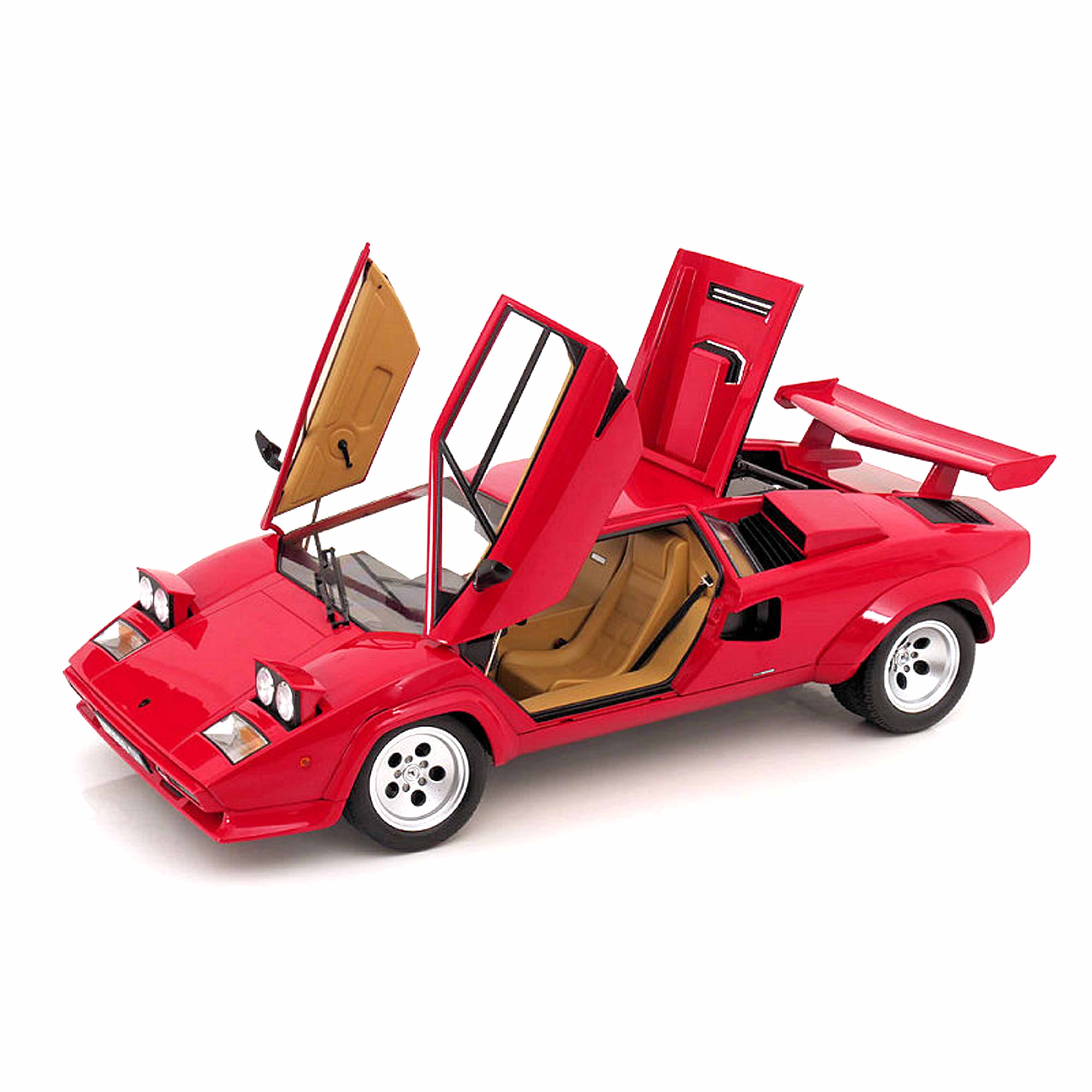 Lamborghini Countach LP 5000S QV 1985 Rouge 1/12 - Image 2