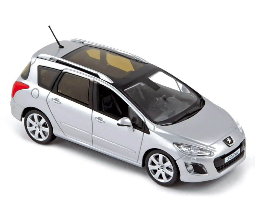 Peugeot 308 SW 2011 Argent Aluminium 1/43