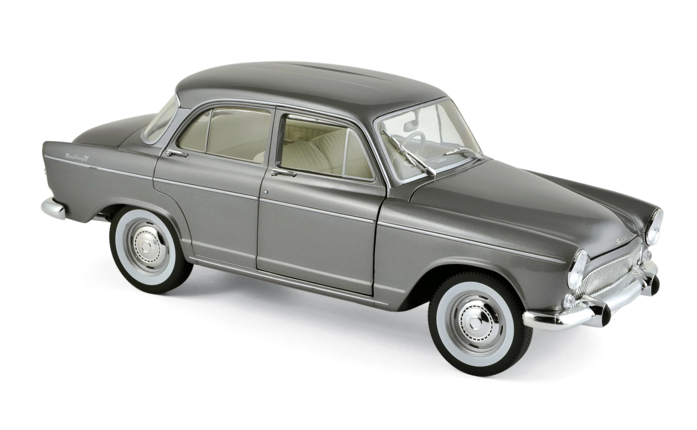 Simca Aronde Montlhéry Spéciale 1962 Gris Métallique 1/18