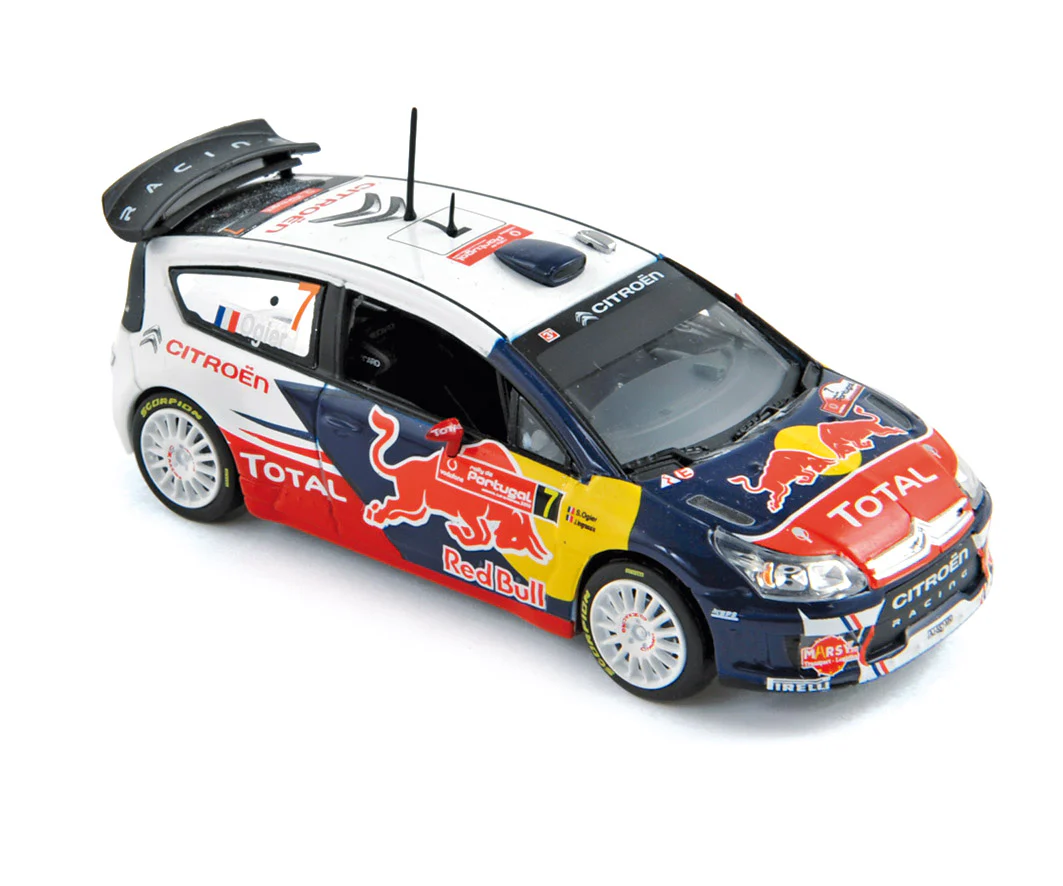 Citroën C4 WRC Rallye du Portugal Ogier/Ingrassia Vainqueurs 1/43
