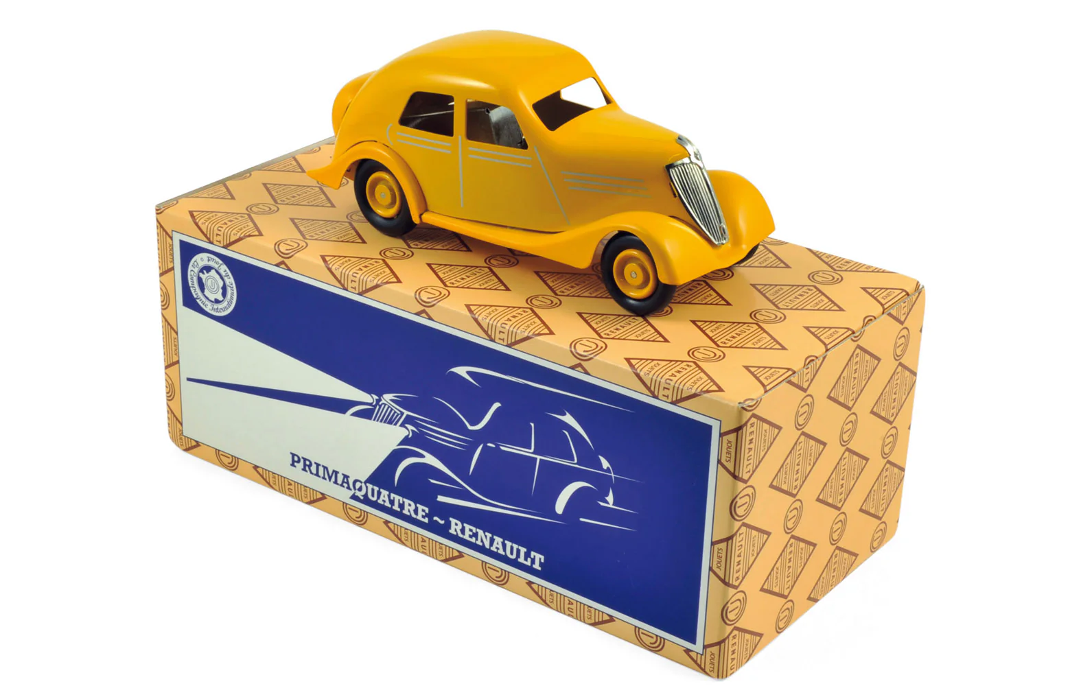 Renault Primaquatre Jaune 1/20 - 1000pcs - Image 2
