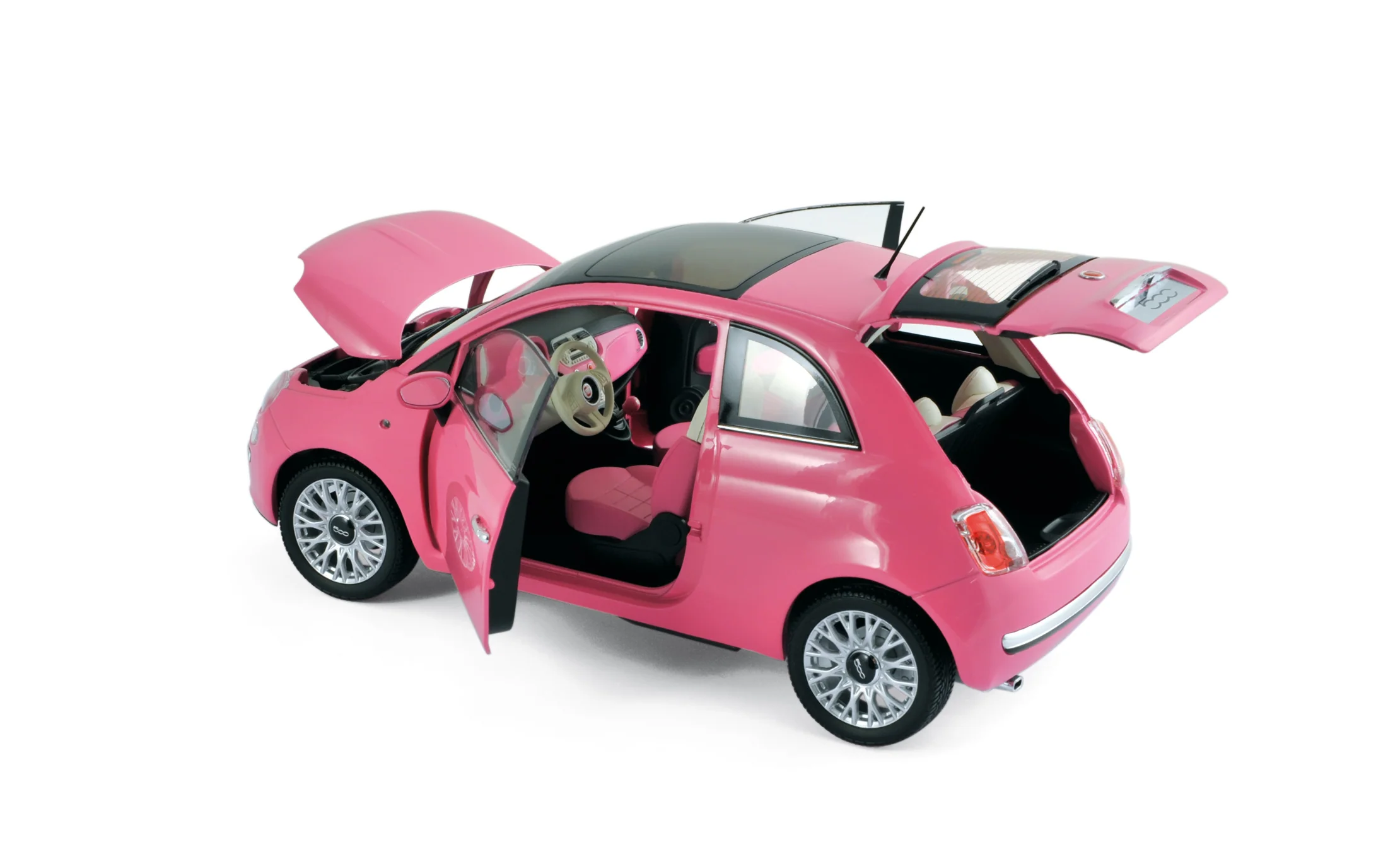 Fiat 500 2010 So Pink 1/18 - Image 2