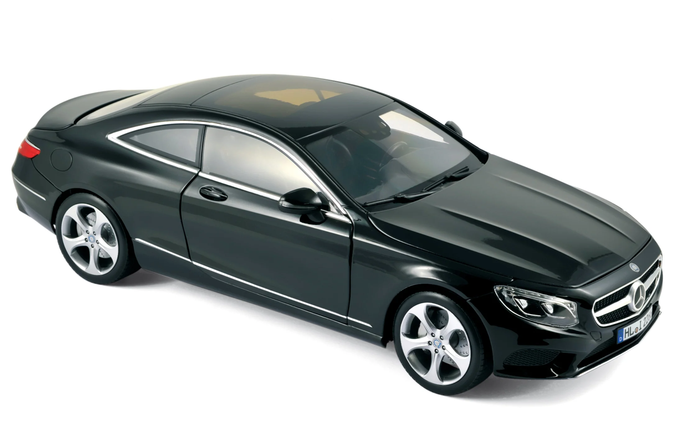 Mercedes-Benz Classe S Coupé 2014 Noir 1/18
