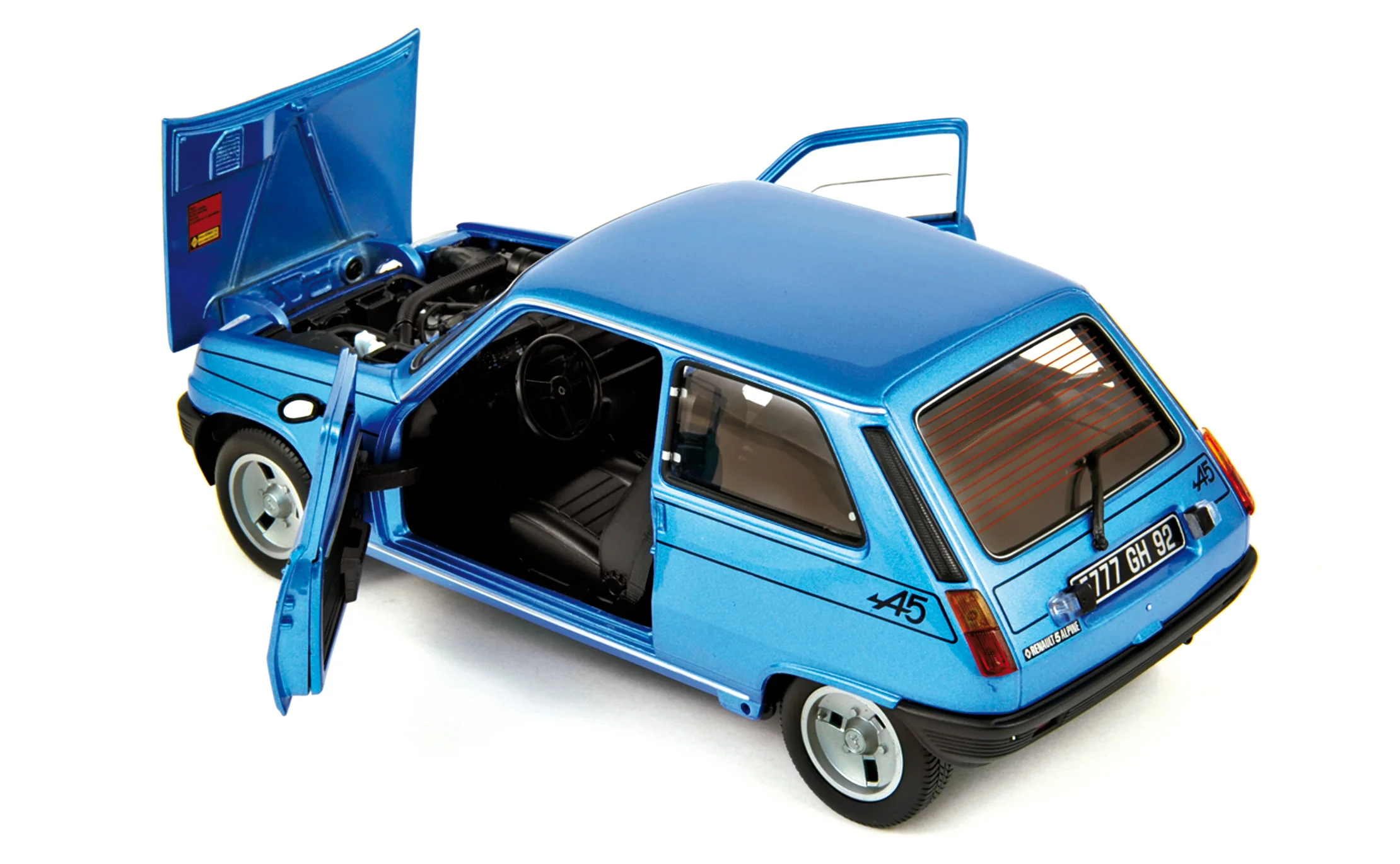 Renault 5 Alpine 1977 Bleu Métallique 1/18 - Image 2