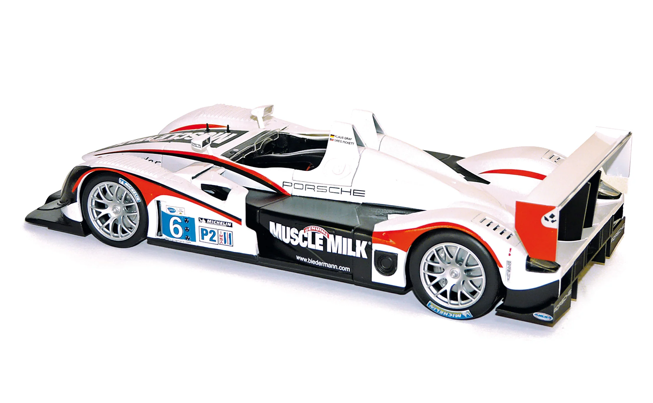 Porsche RS Spyder 2010 N°6 Muscle Milk Equipe Cytosport 1/18 - Image 2
