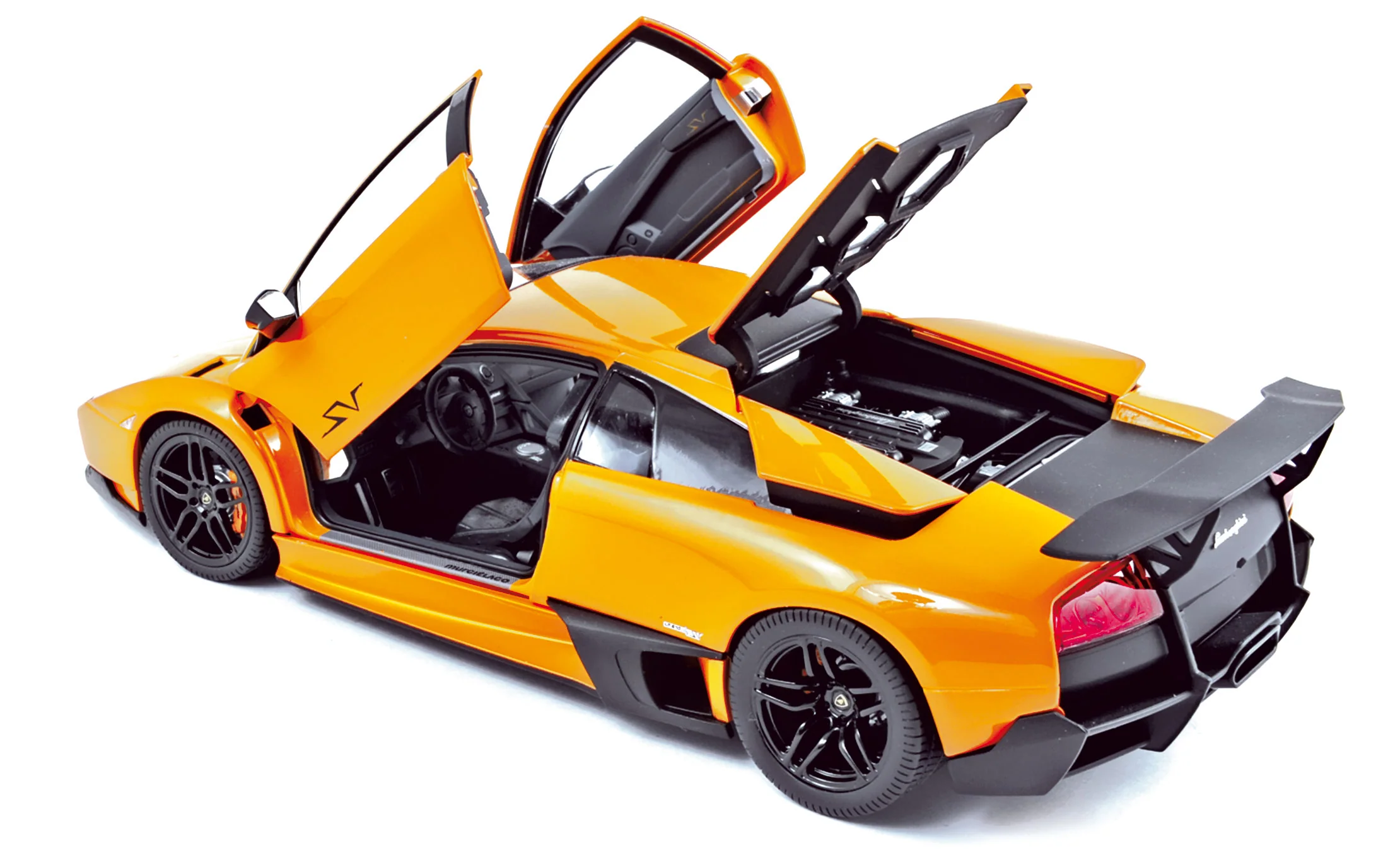 Lamborghini Murcielago LP670-4 Super Veloce 2009 Orange 1/18 - Image 2