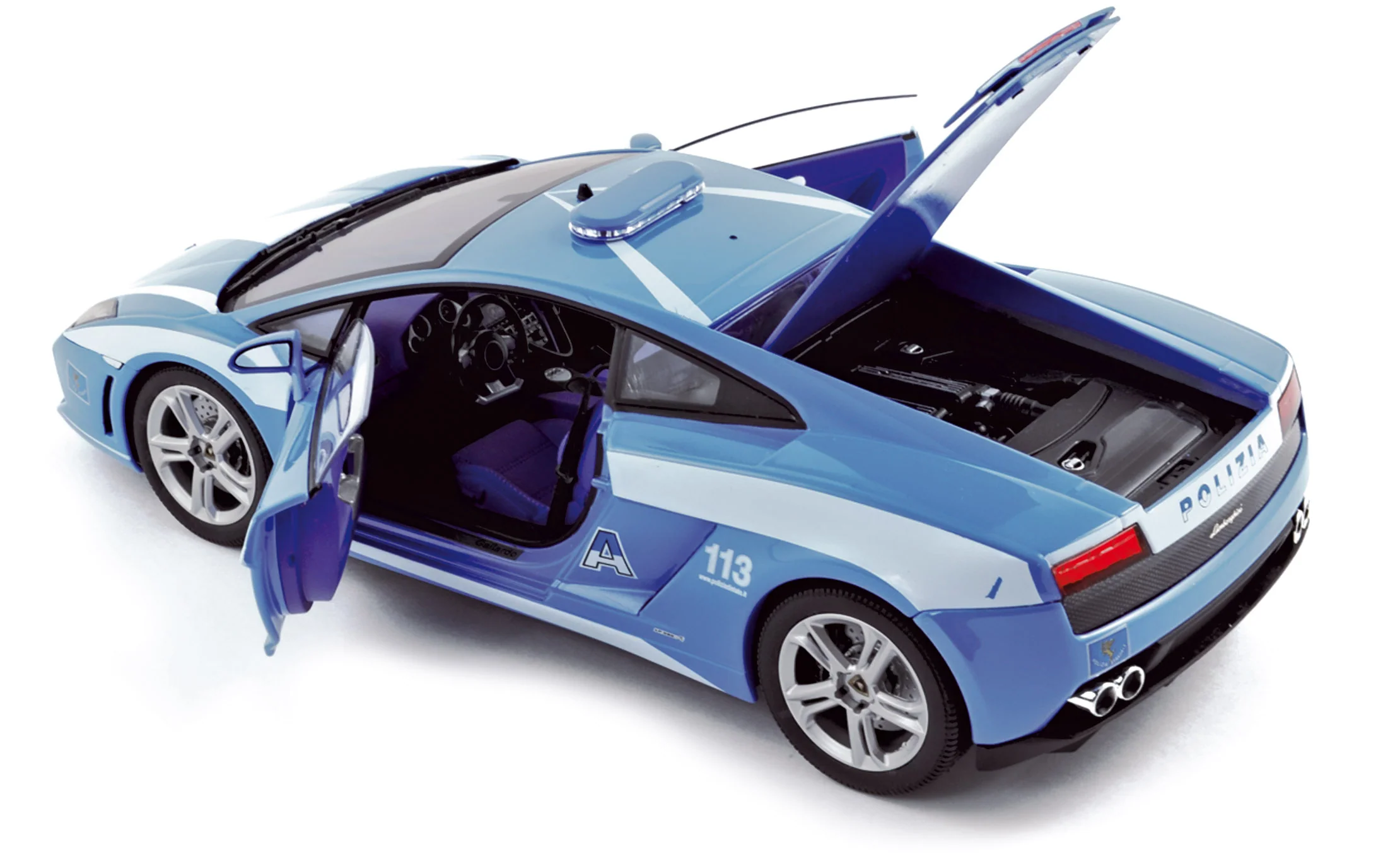 Lamborghini Gallardo LP560-4 2009 Polizia 1/18 - Image 2
