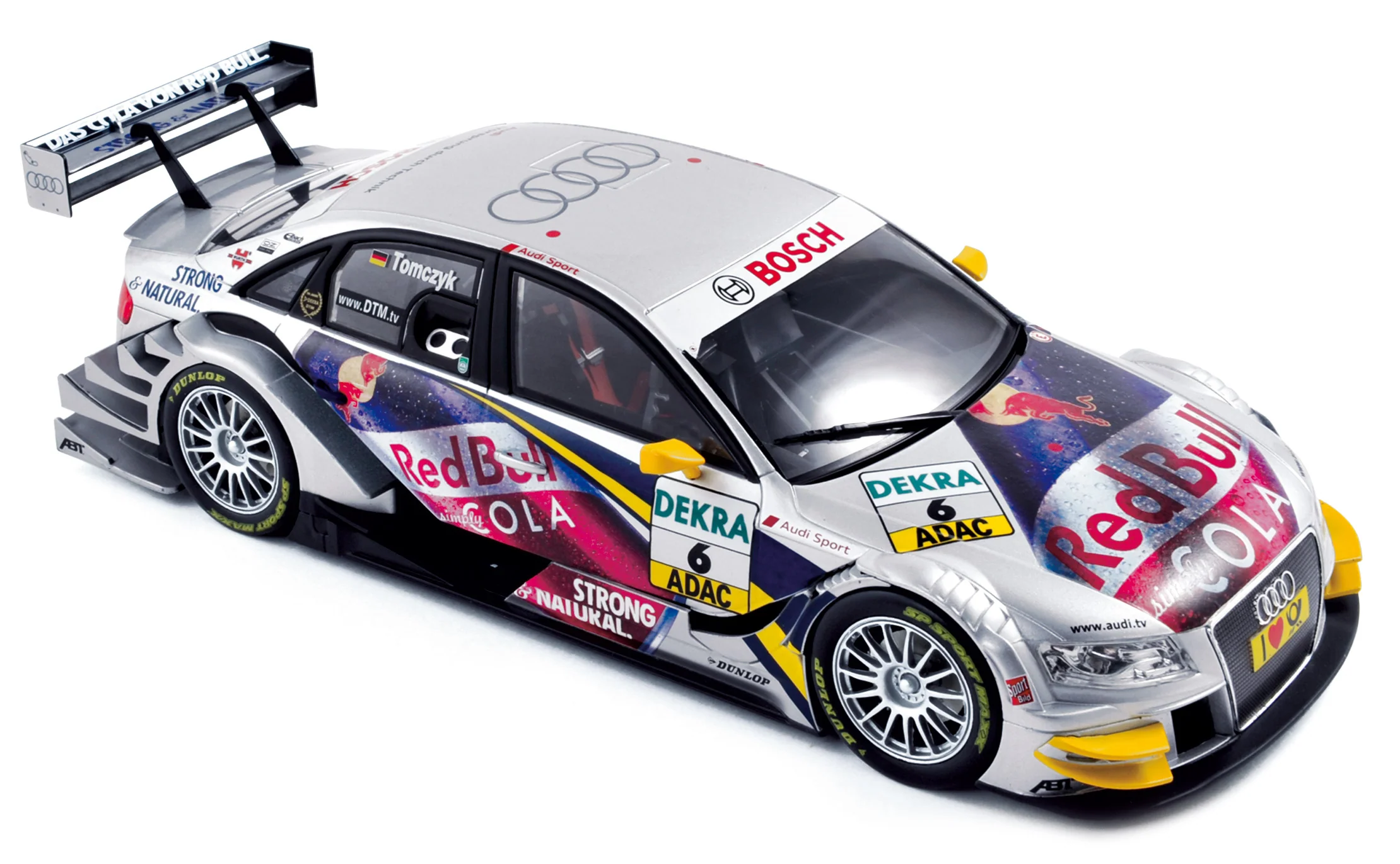 Audi A4 DTM 2009 6 Audi Sport Abt Sportsline Martin Tomczyk 1/18