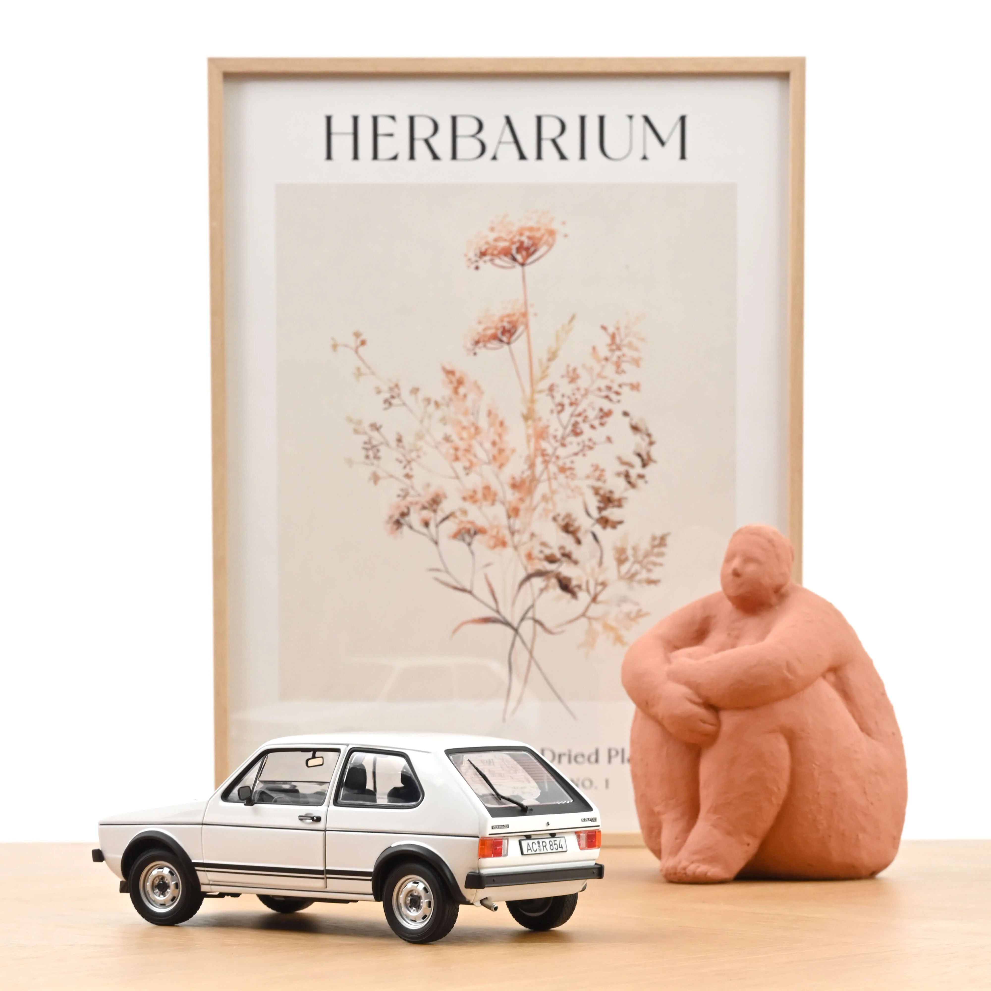 VW Golf GTI 1976 Blanc alpin 1/18 - Image 3