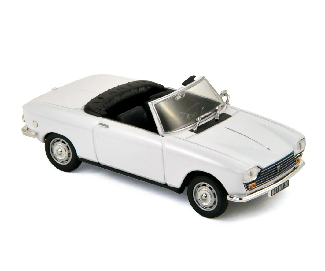 Peugeot 204 Cabriolet 1967 Blanc Courchevel 1/43