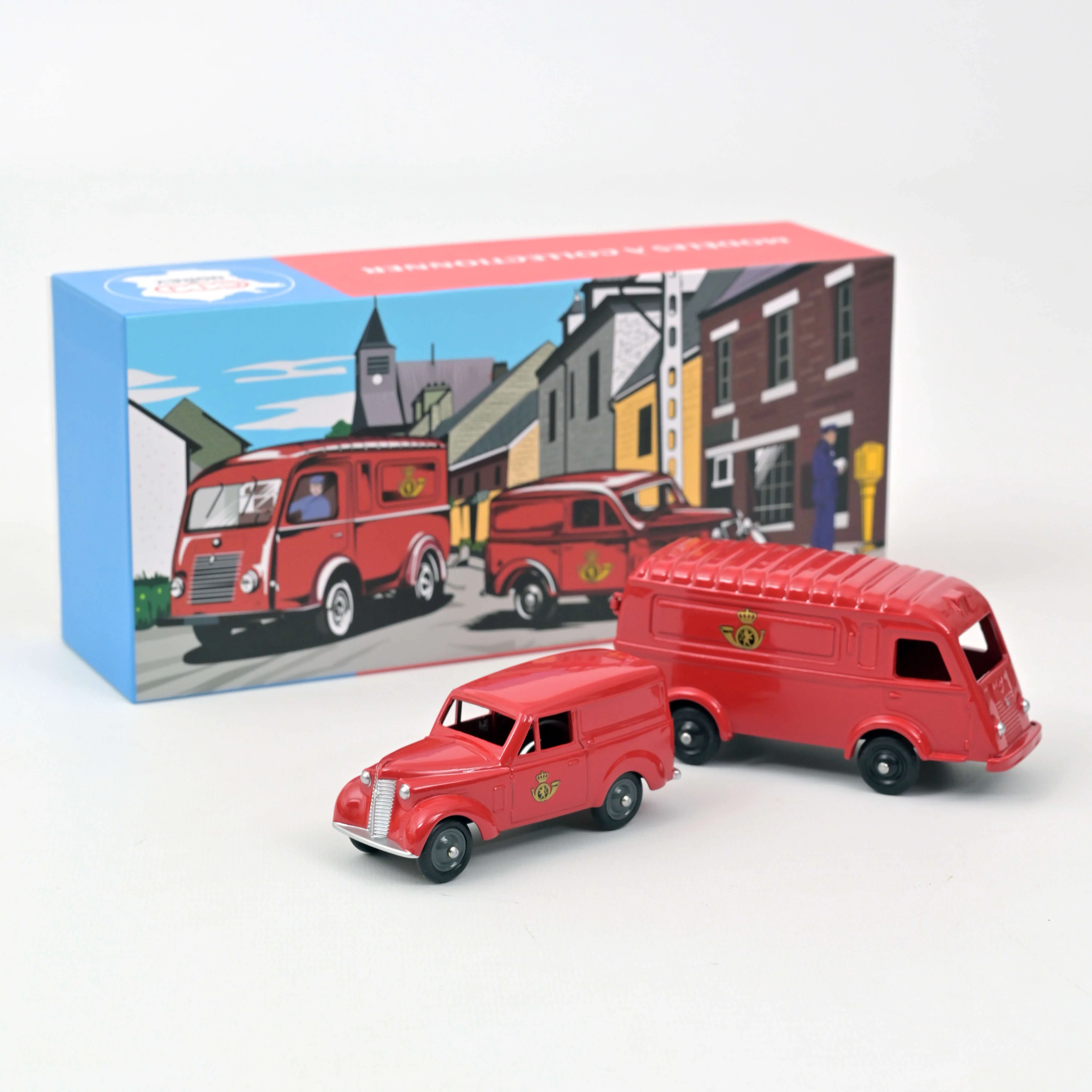 Renault 1000kgs et Dauphinoise Belgian Post Pack 1/43 - Image 4