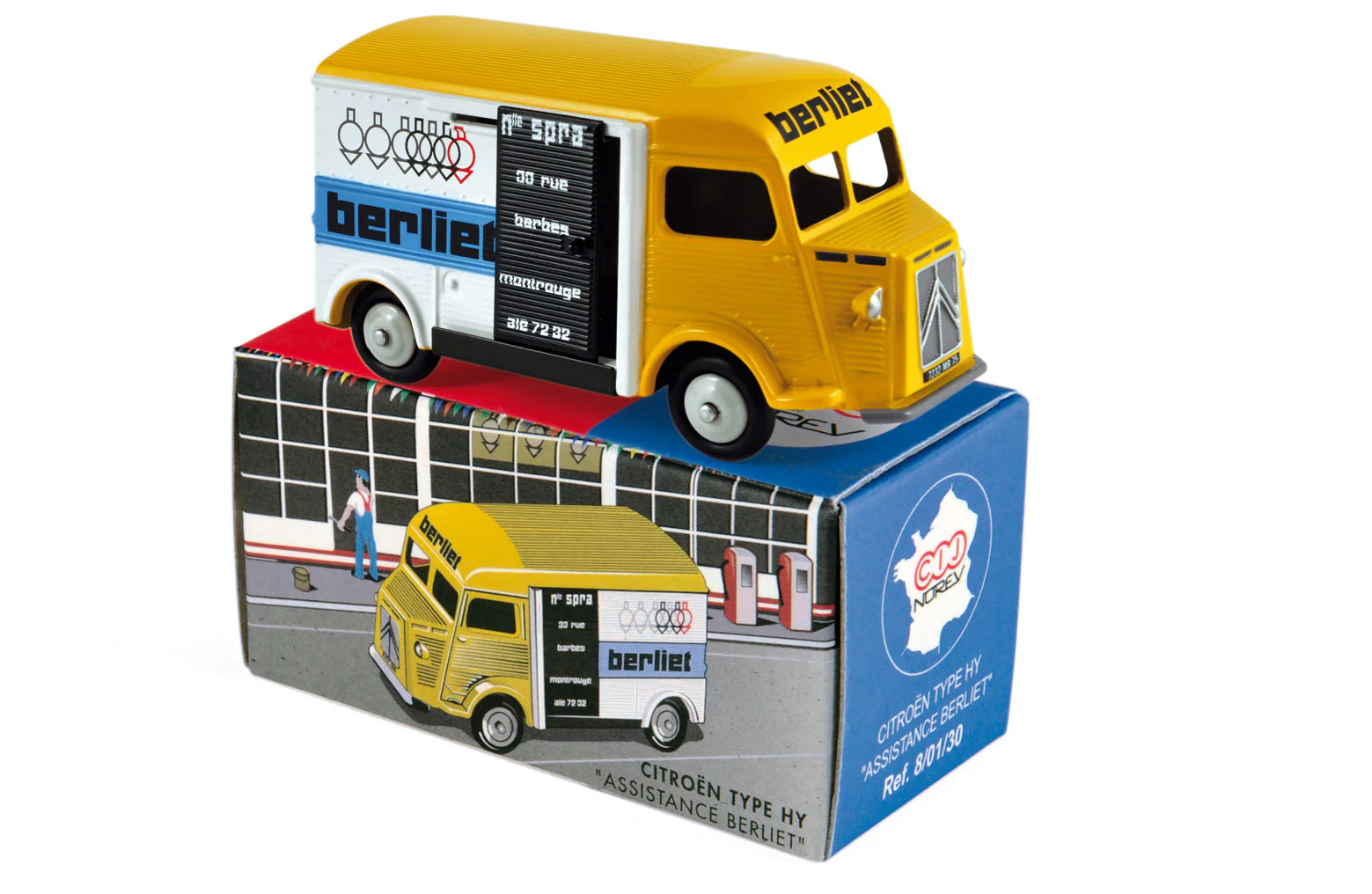 Citroën HY 'Assistance Berliet' 1/50 - 1000pcs