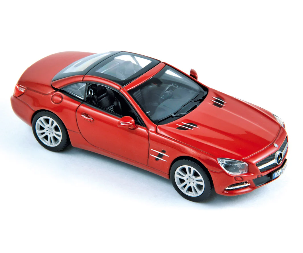 Mercedes-Benz SL-Klasse 2012 Rouge métallisé 1/43 - Image 2