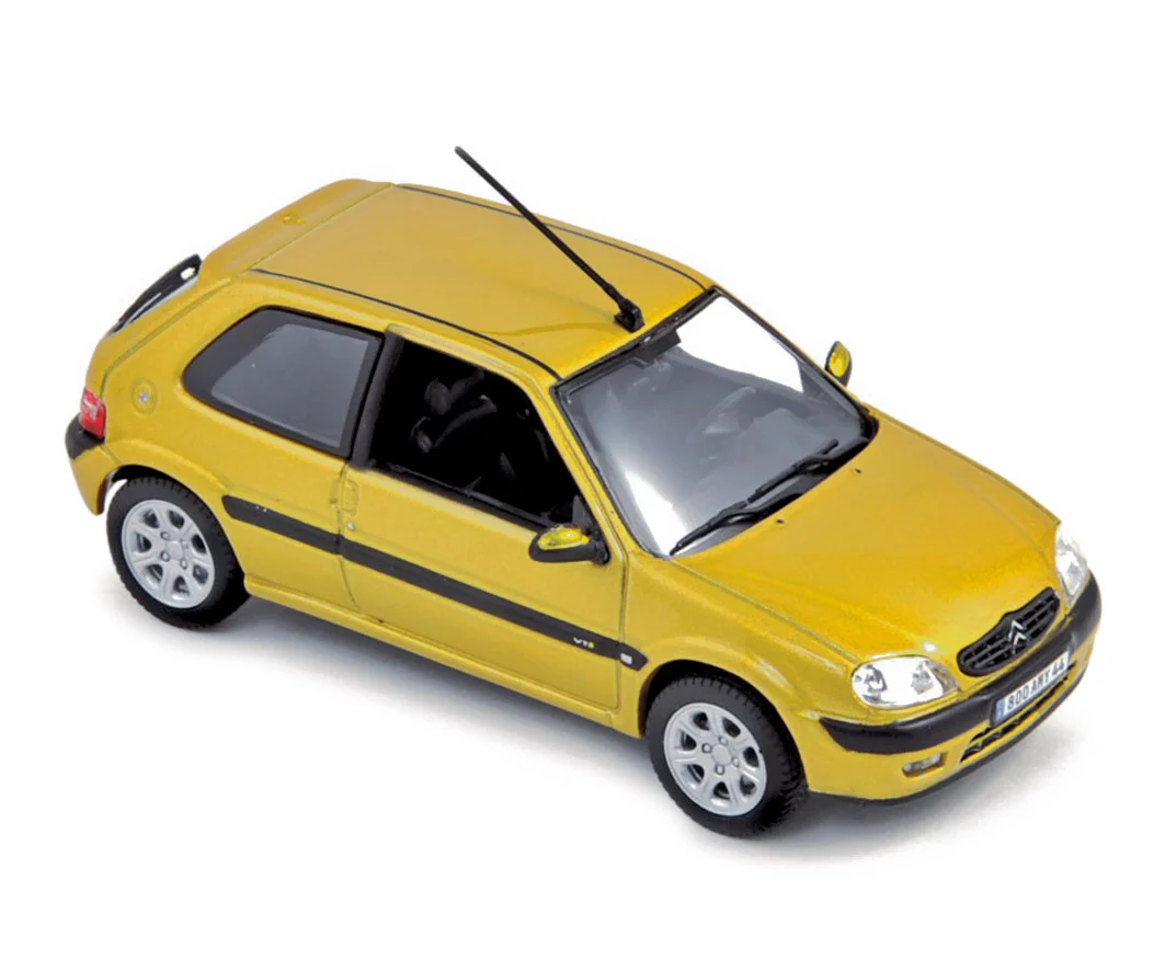 Citroën Saxo VTS 2000 Jaune Héliodore 1/43