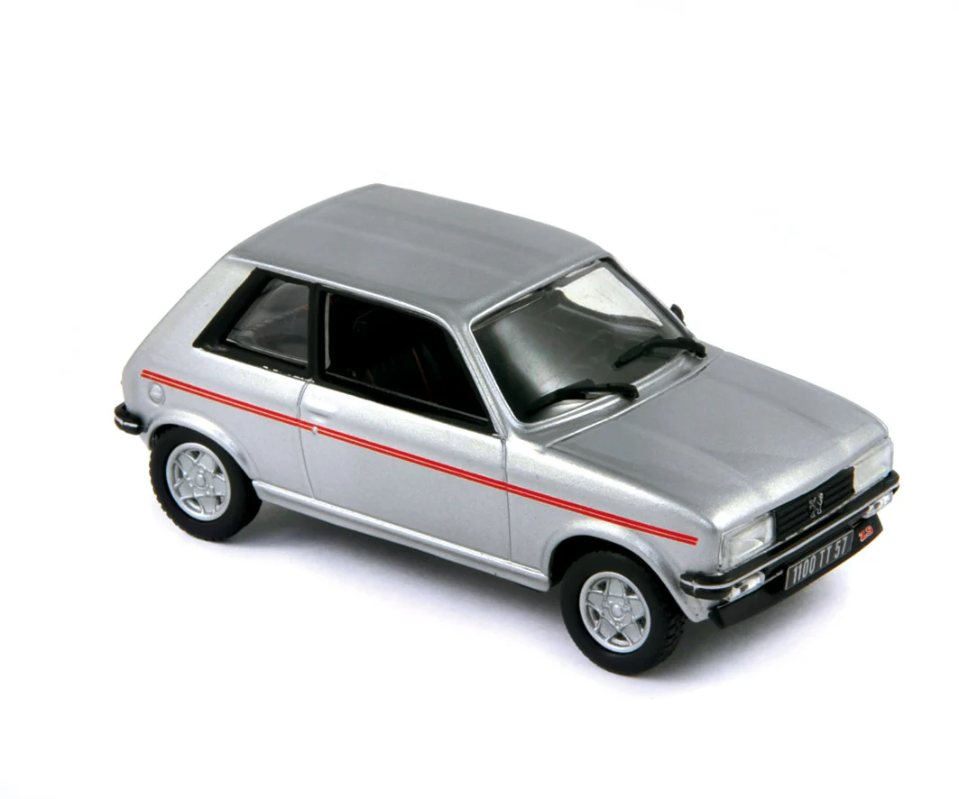 Peugeot 104 ZS 1979 Gris clair métallisé 1/43