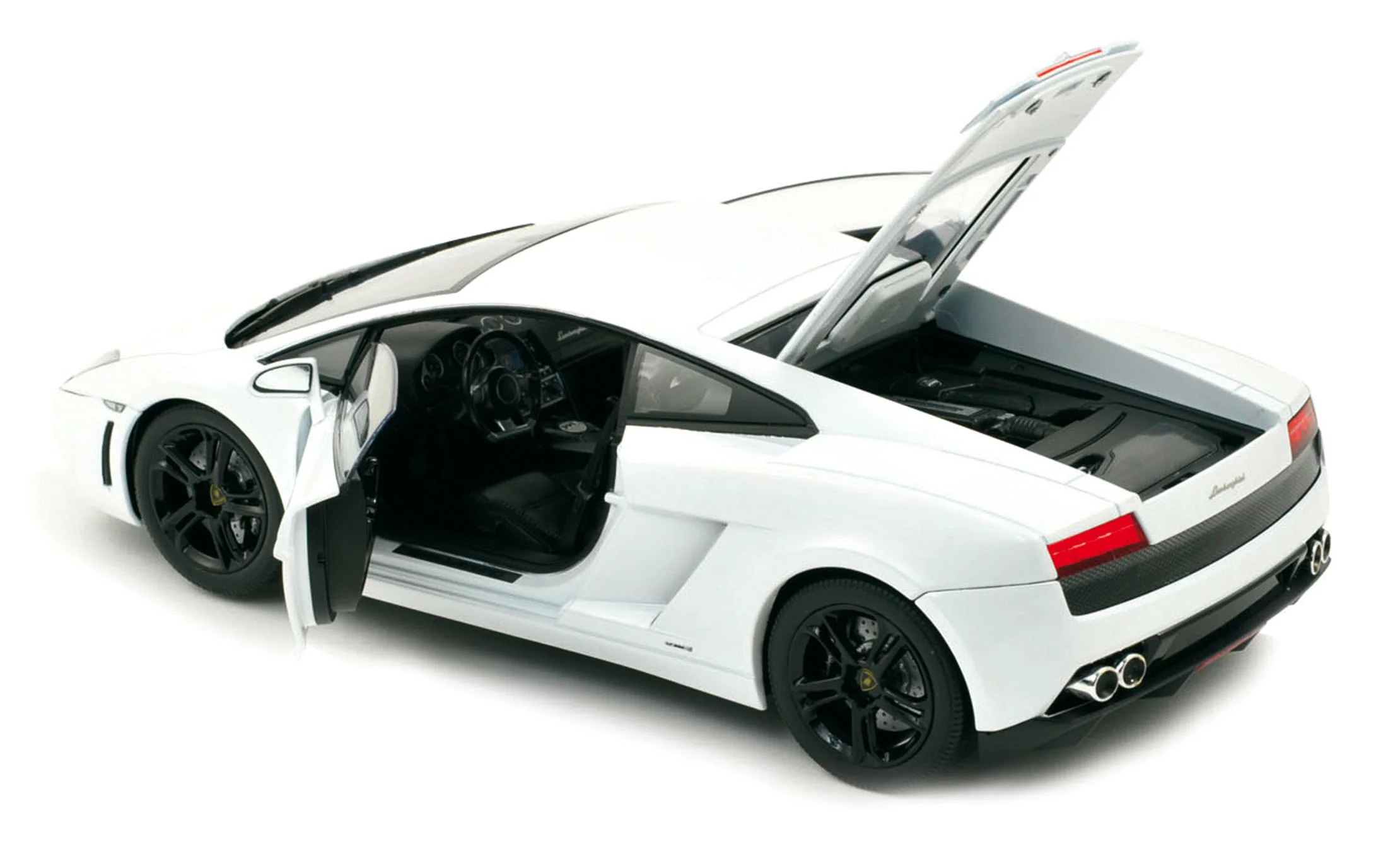 Lamborghini Gallardo LP 560-4 2009 Blanc 1/18 - Image 2