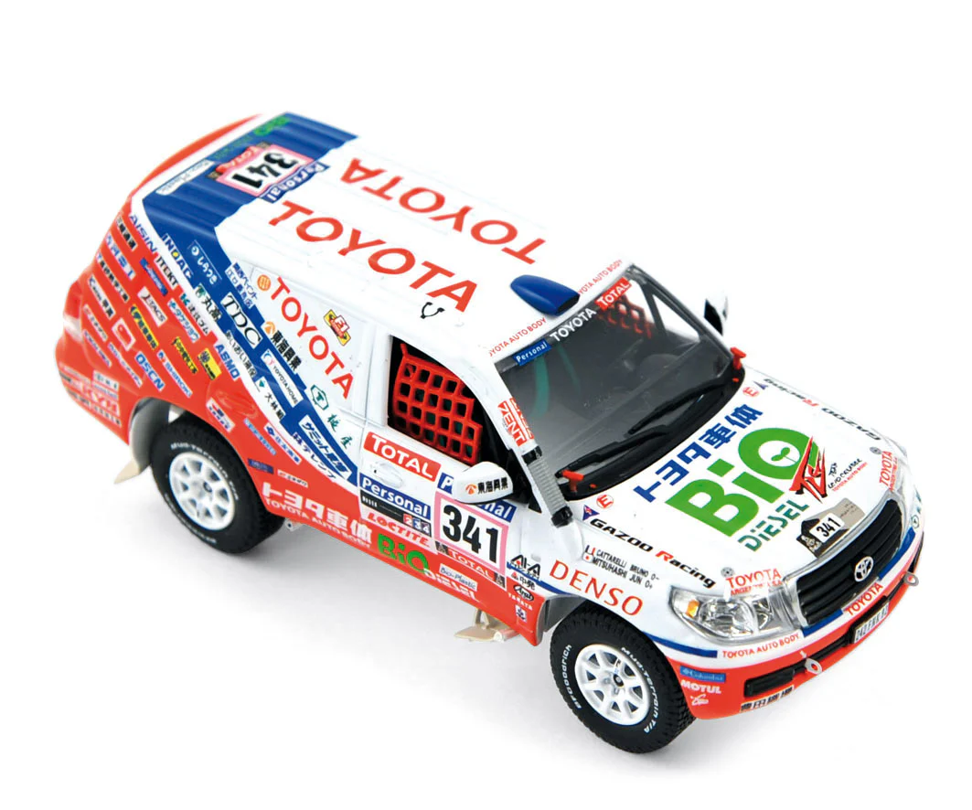 Toyota Land Cruiser 2010 Dakar 341 Mitsuhashi/Cattarell 1/43