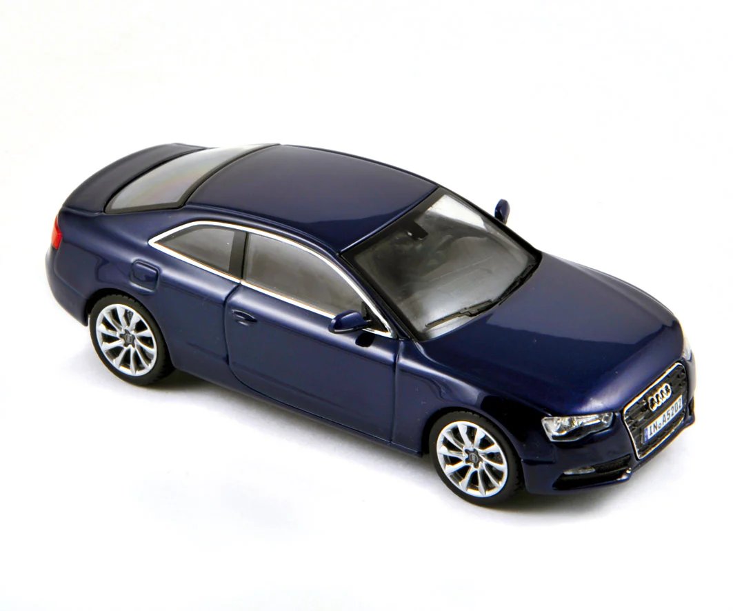 Audi A5 Coupé Bleu 2012 métallisé 1/43