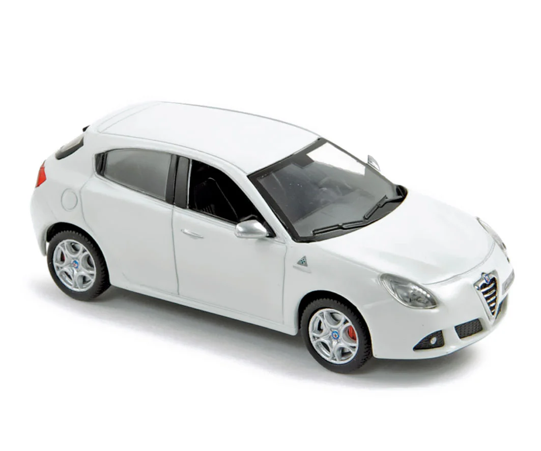 Alfa Romeo Giulietta Quadrifoglio verde 2010 Blanc nacré 1/43