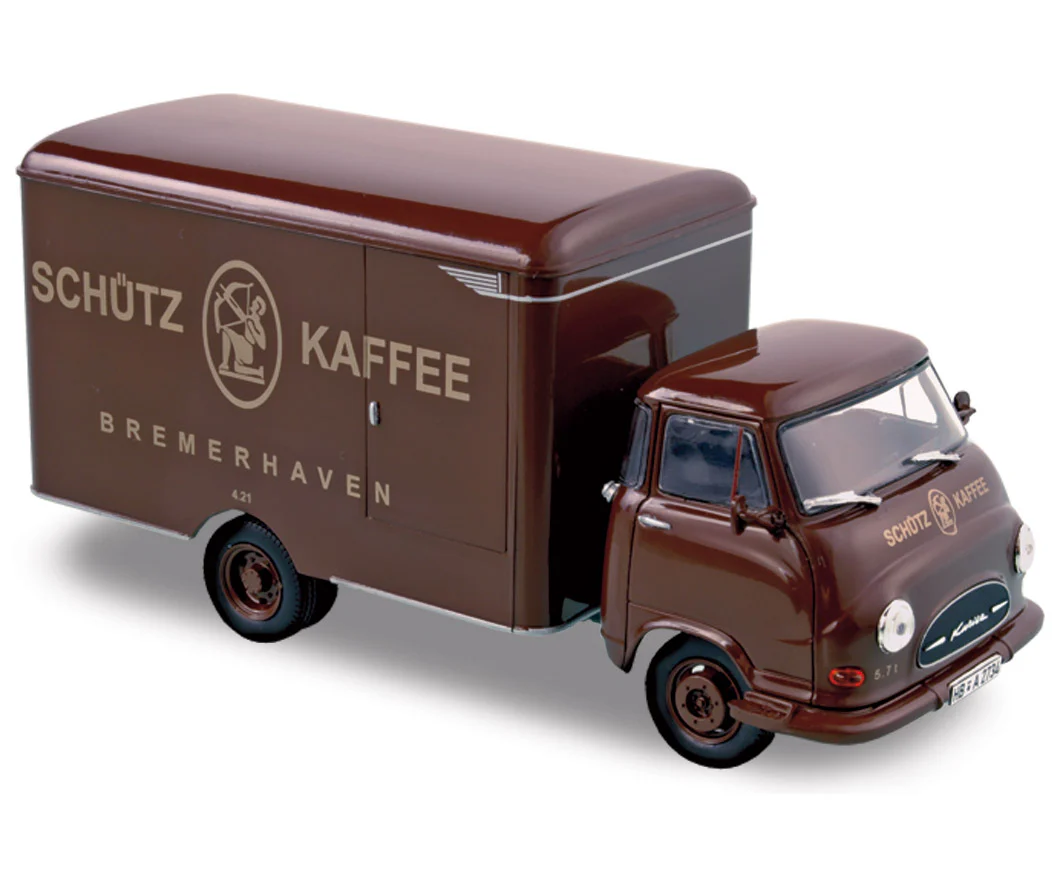 Hanomag Courier Box Car Protective Coffee 1960 1/43