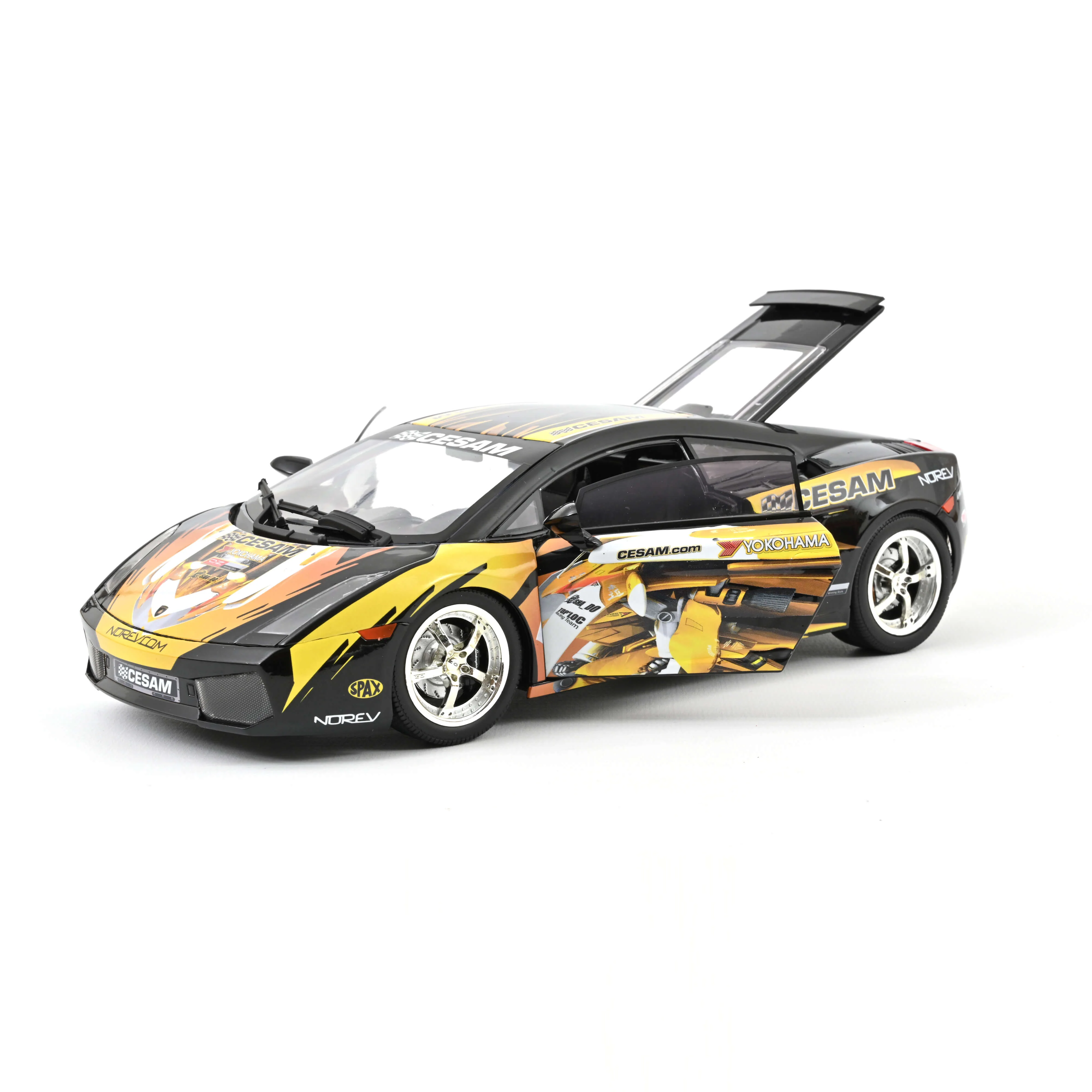 Lamborghini Gallardo CESAM Noir 1/18 - Image 2