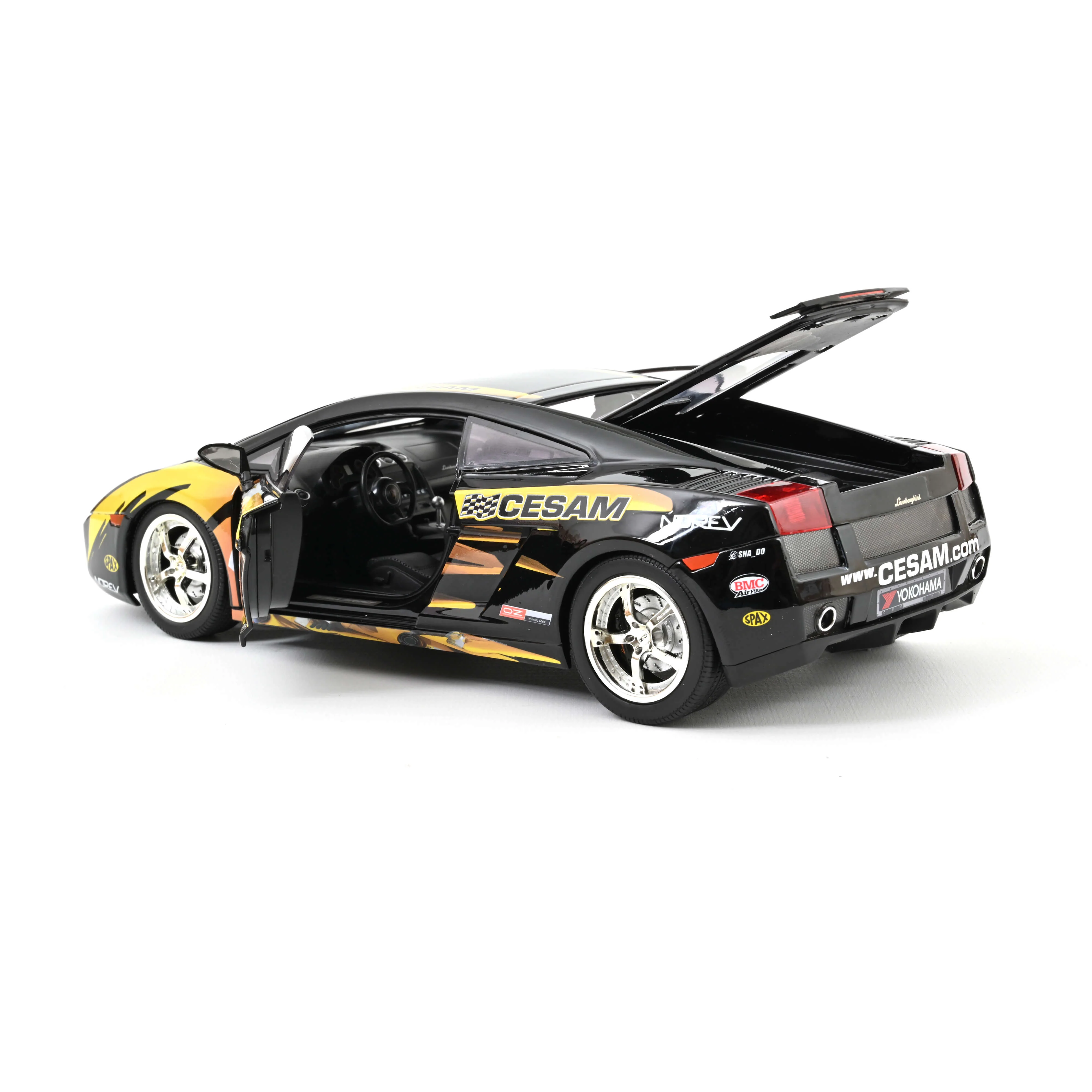 Lamborghini Gallardo CESAM Noir 1/18 - Image 3