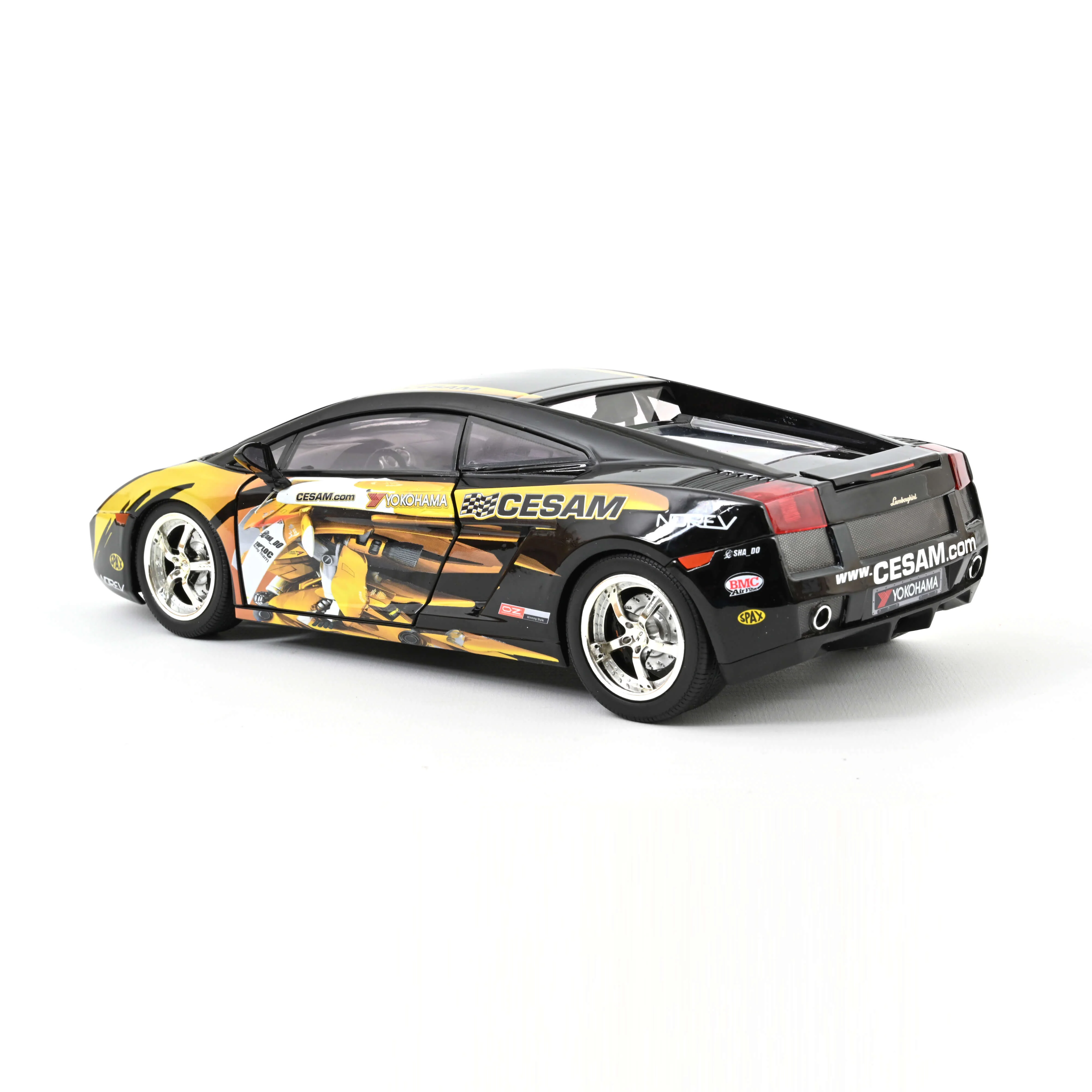 Lamborghini Gallardo CESAM Noir 1/18 - Image 5