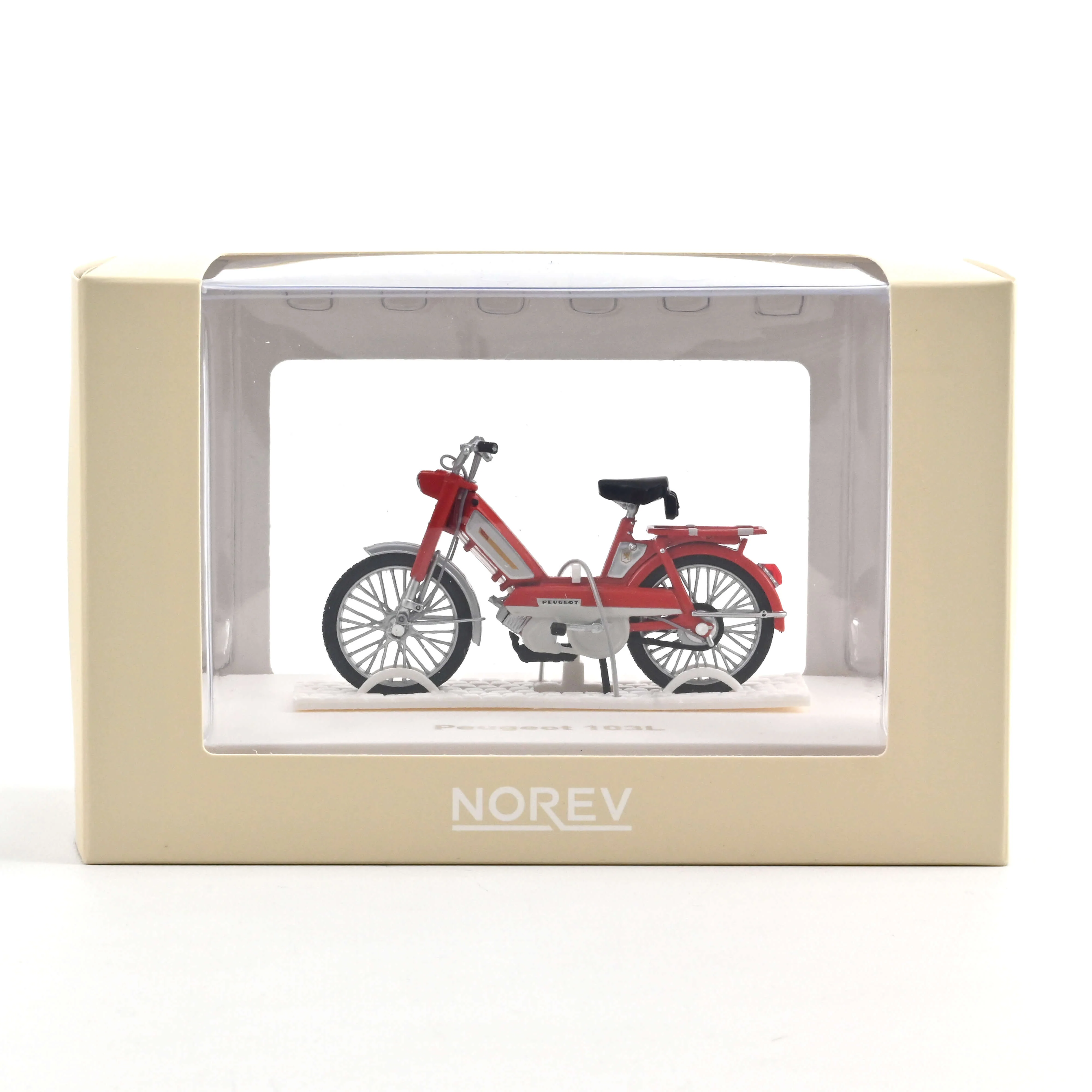 Peugeot 103 L 1972 Orange 1/18 - Image 2
