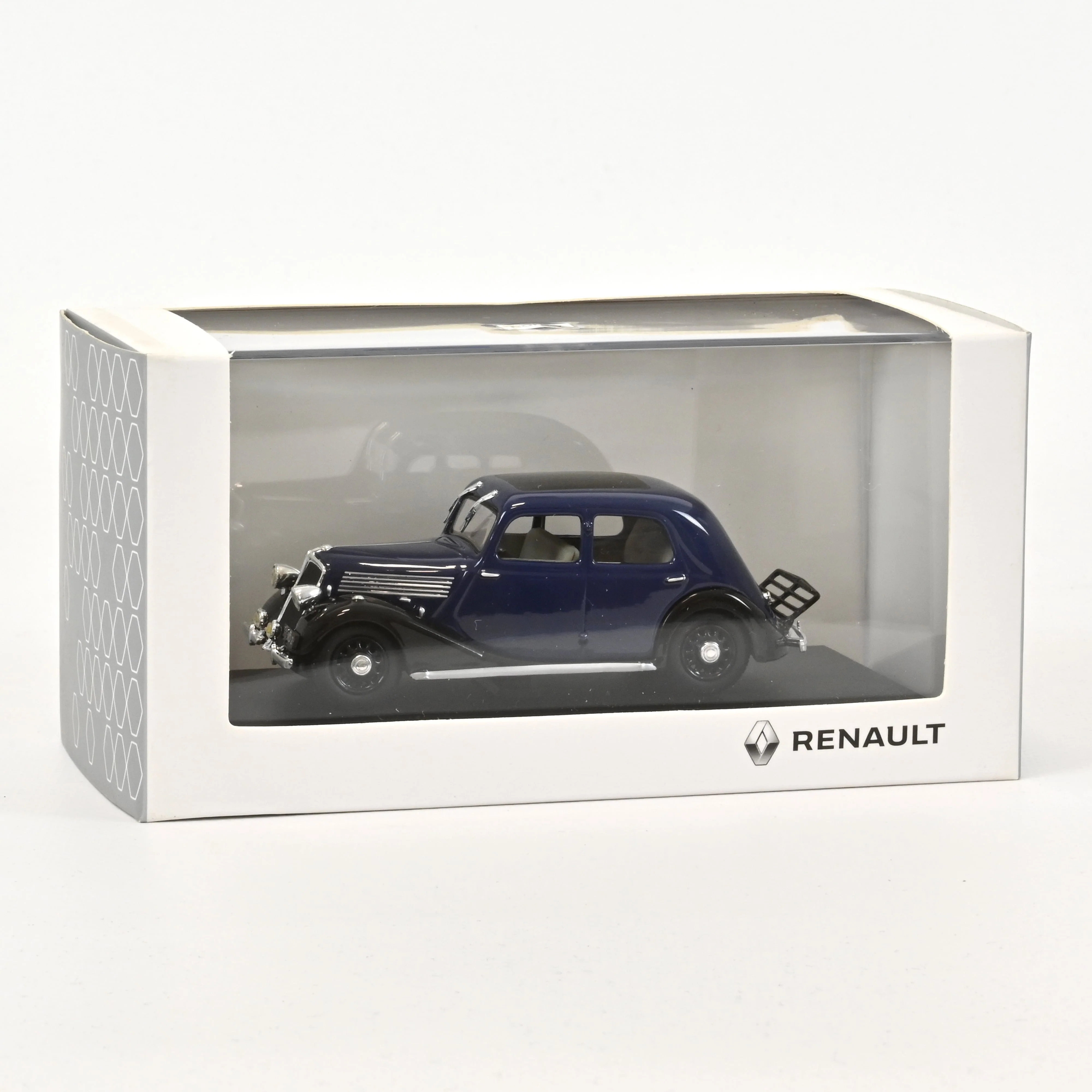 Renault Celtaquatre 1936 Bleu foncé et noir 1/43