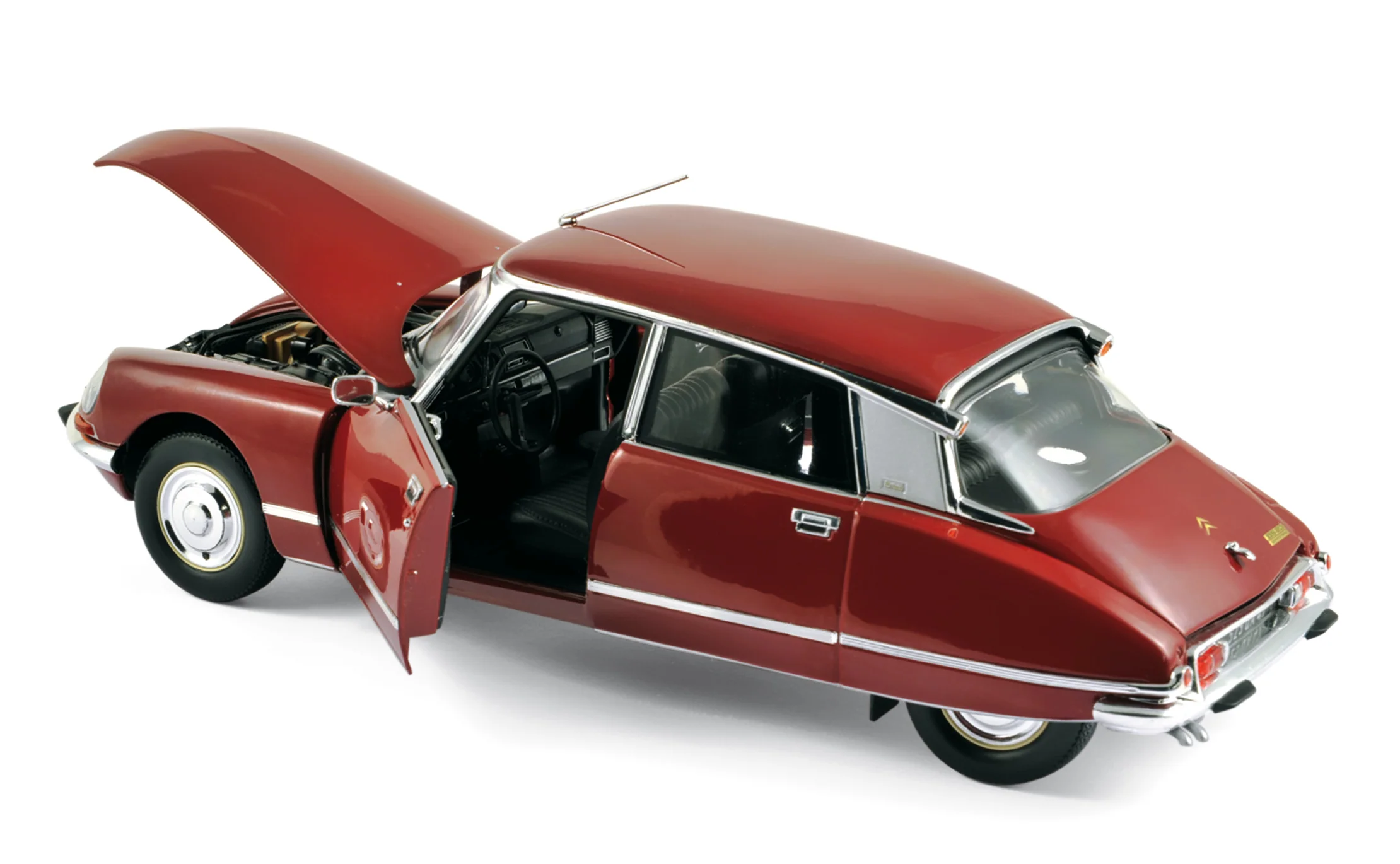 Citroën DS 23 Pallas 1973 Rouge Massena 1/18 - Image 2