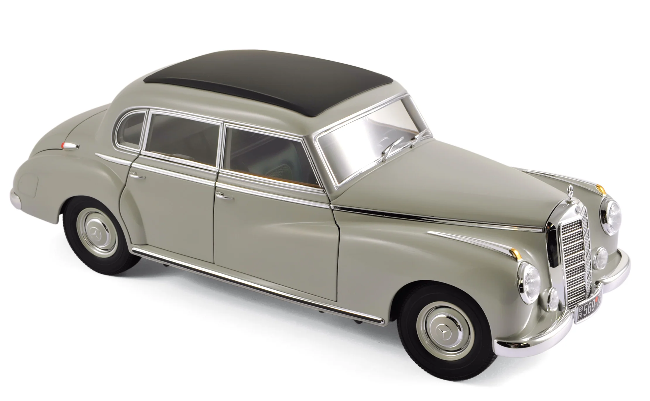 Mercedes-Benz 300 1955 Gris Beige 1/18