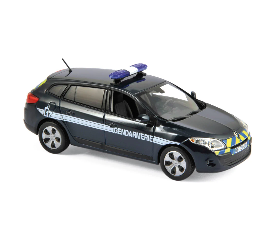 Renault Megane Sport Tourer 2012 Gendarmerie Bande jaune&bleue 1/43