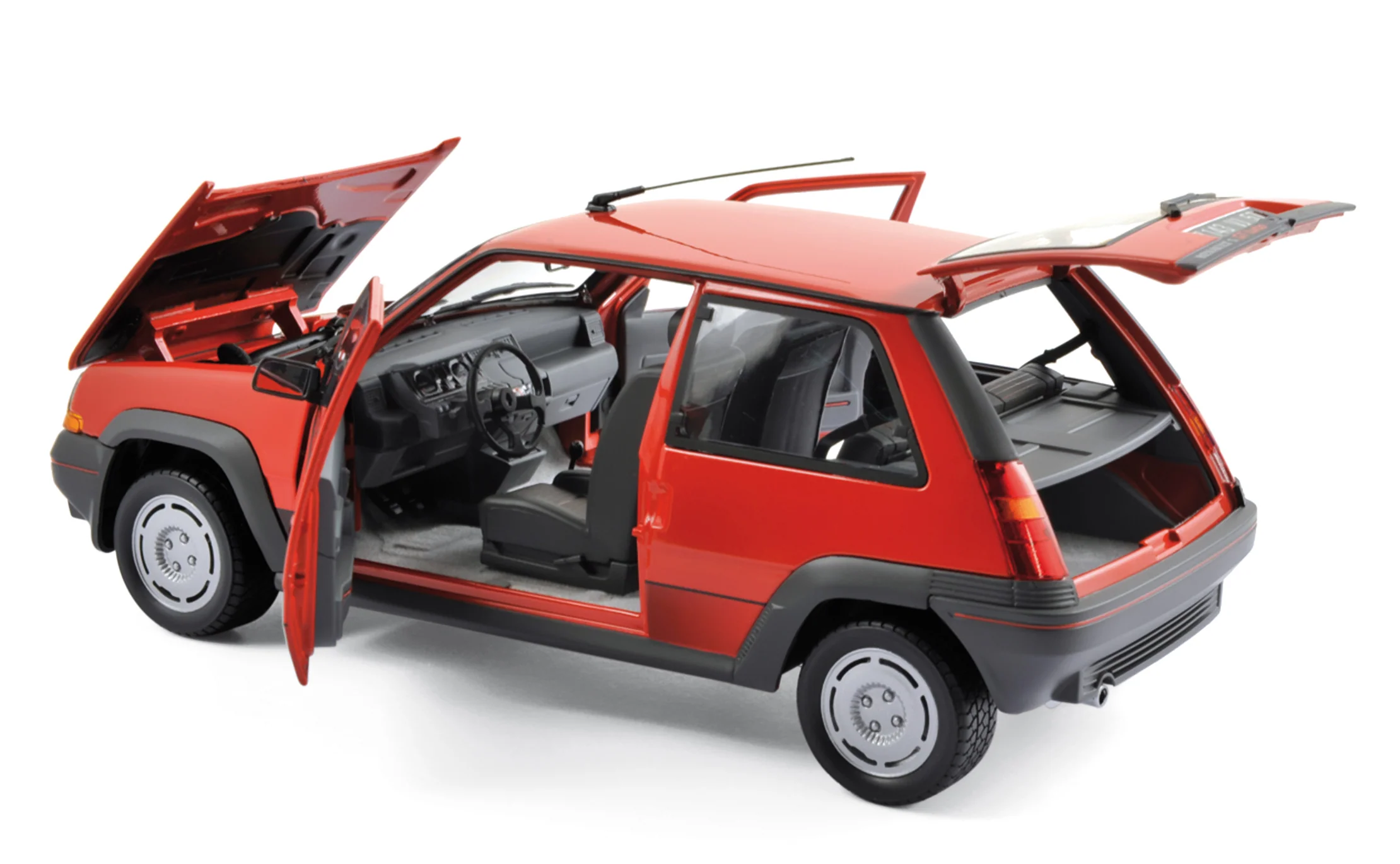 Renault Supercinq GT Turbo 1986 Rouge 1/18 - Image 2