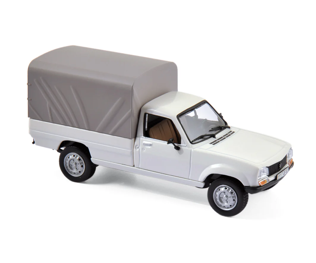 Peugeot 504 Pick Up Fermé 1985 Blanc 1/43