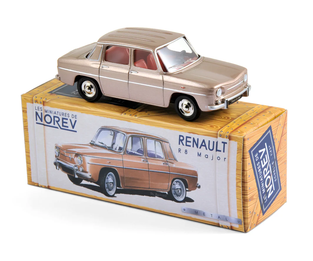 Renault R8 Major 1964 Beige Galapagos Métallique 1/43