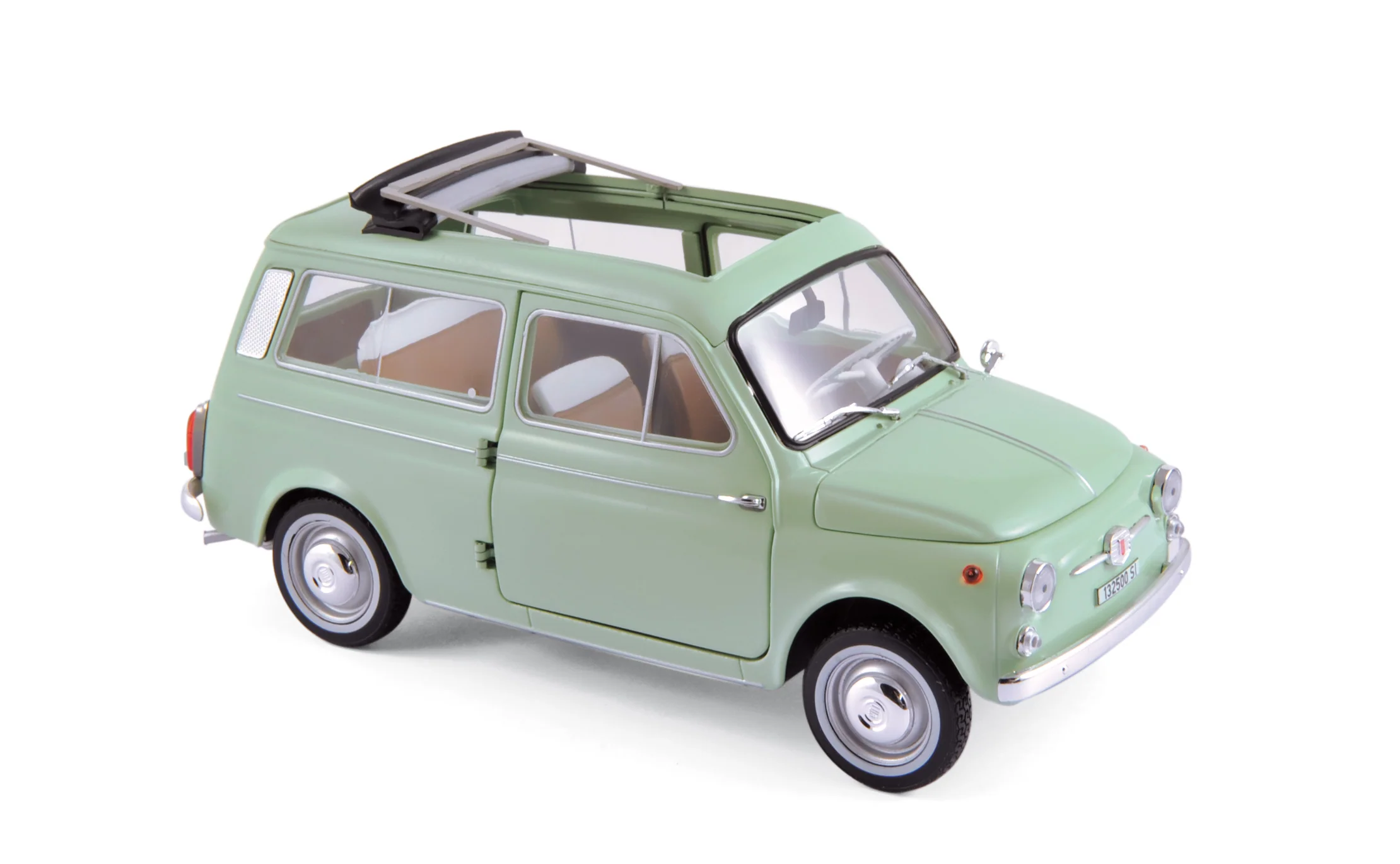 Fiat 500 Giardiniera 1962 Vert clair 1/18