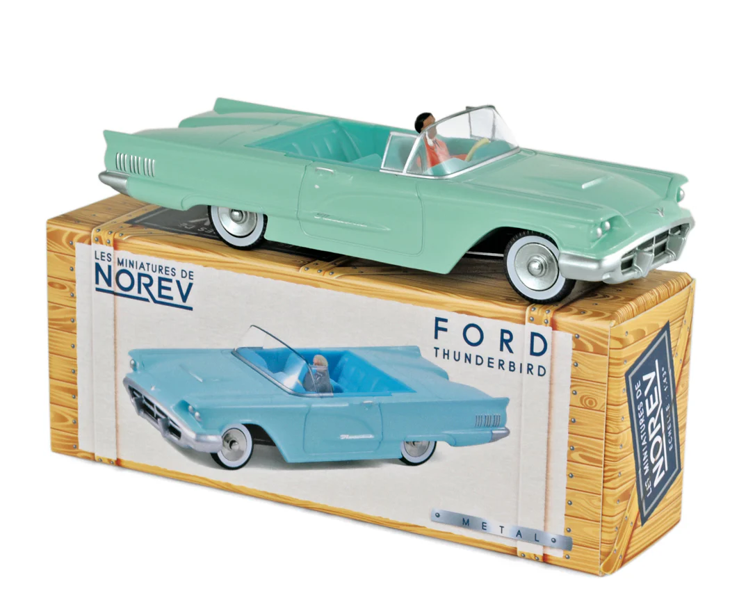 Ford Thunderbird 1960 Vert Adriatique 1/43 - Image 3