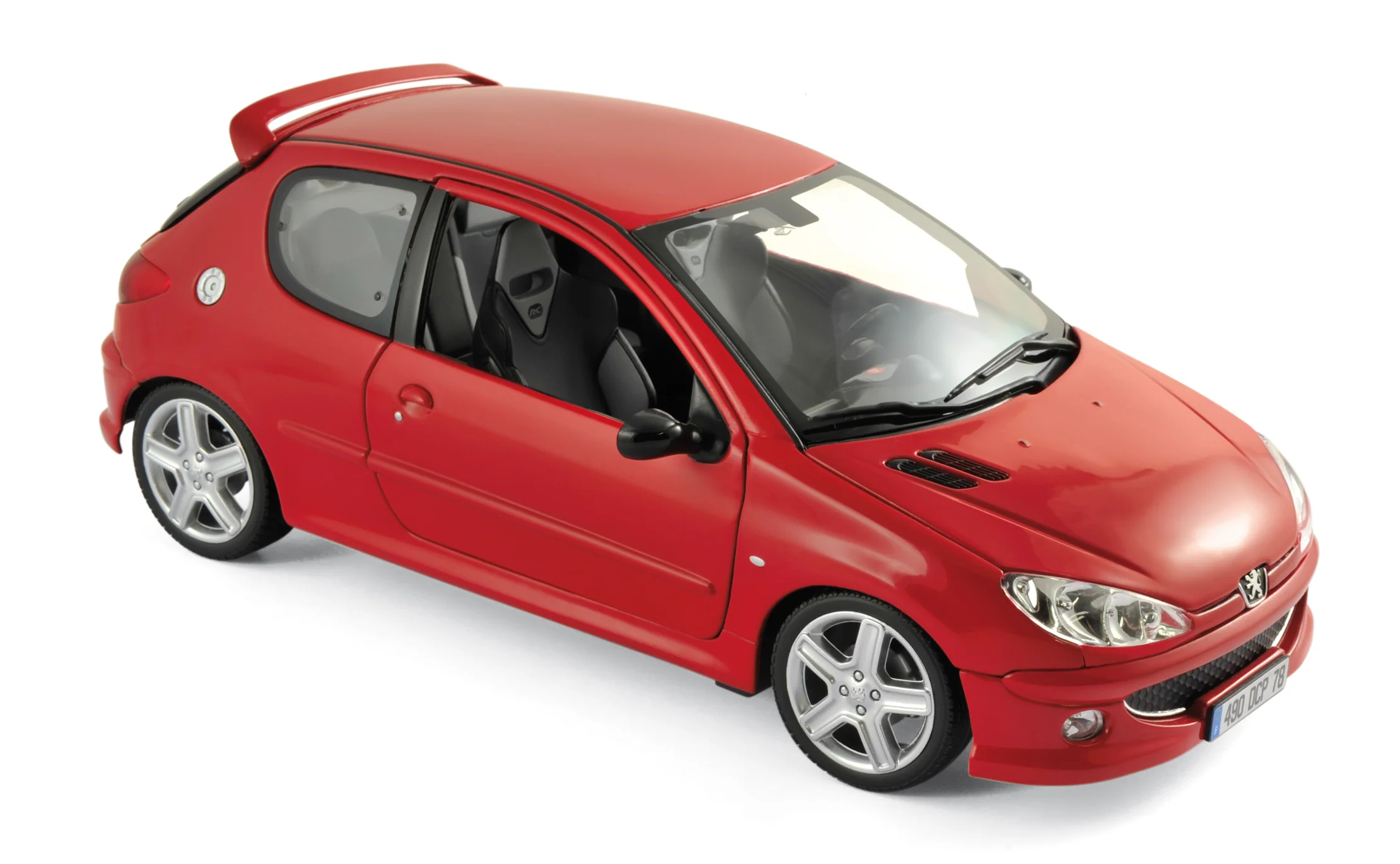 Peugeot 206 RC 2003 Aden Rouge 1/18