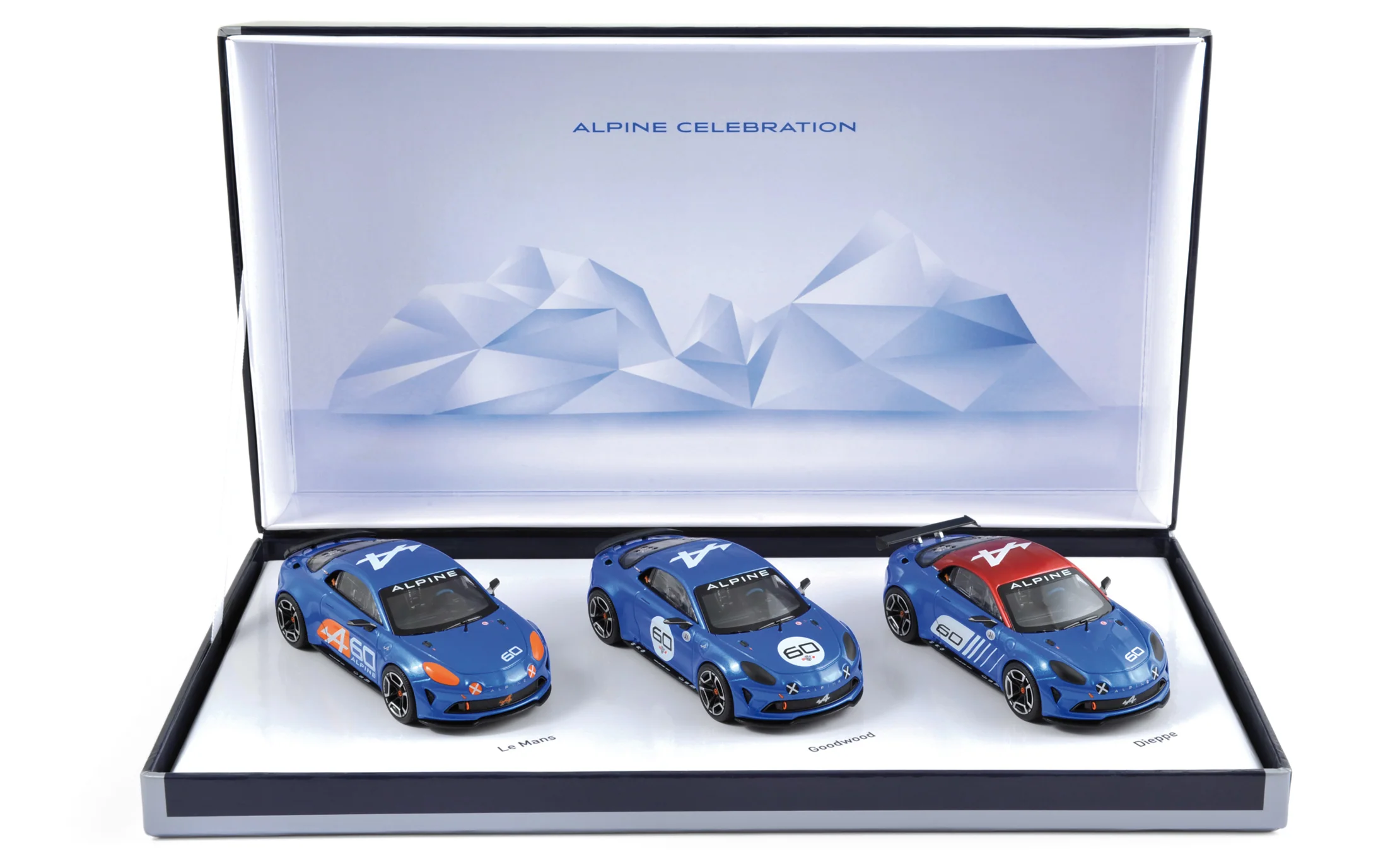 Coffret Alpine Celebration 2015 (3 voitures) - 500pcs