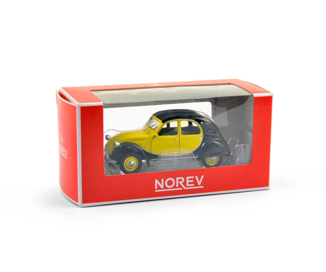 Citroën 2CV Charleston 1982 Jaune et Noir 1/64 - Image 2